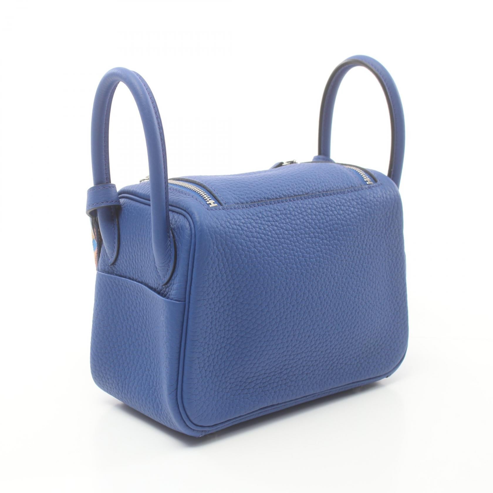 Hermes Lindy Mini Shoulder Bag Blue