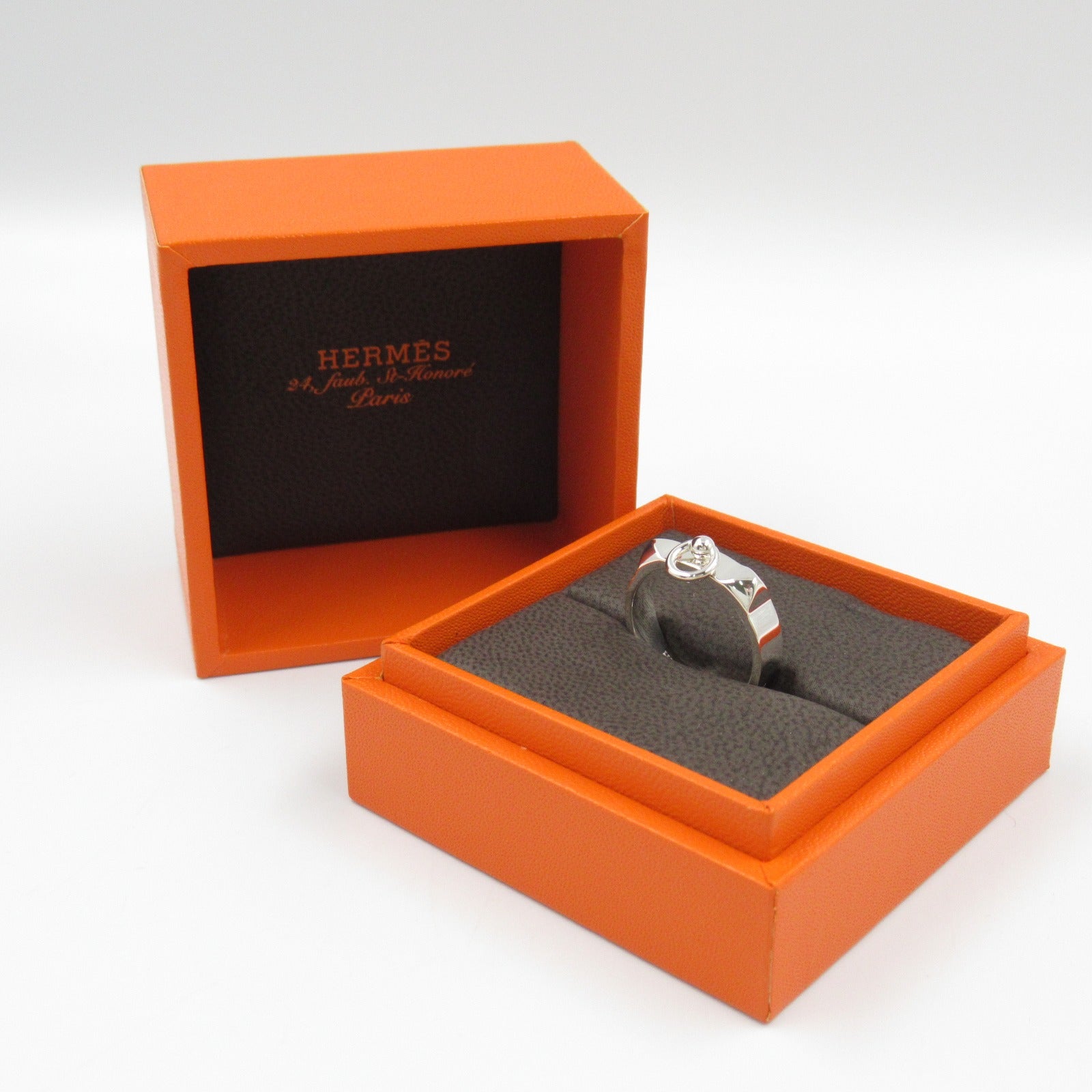 Hermes Collier de Chien PM Silver Ring