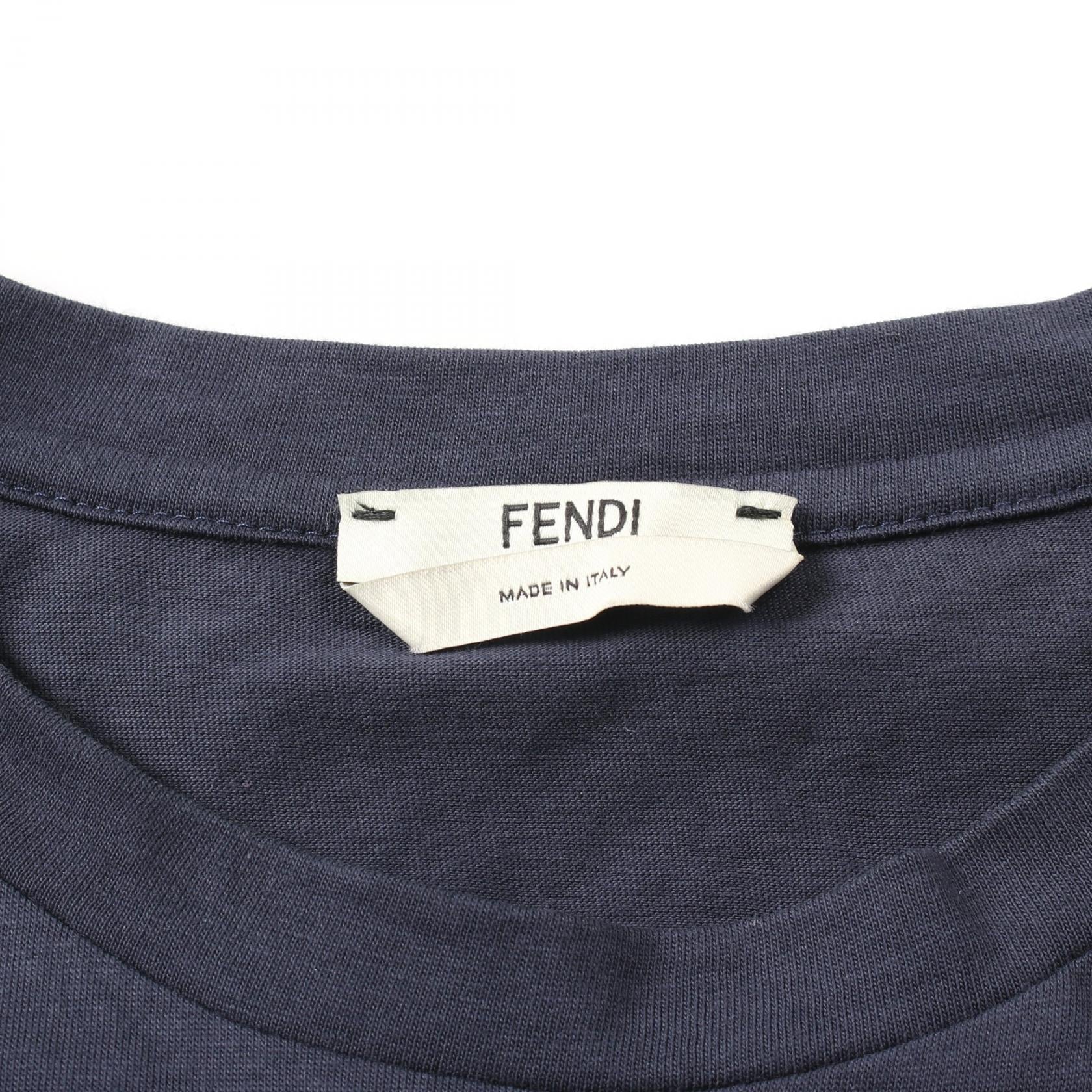 Fendi Cotton Pop Tour T-shirt Navy