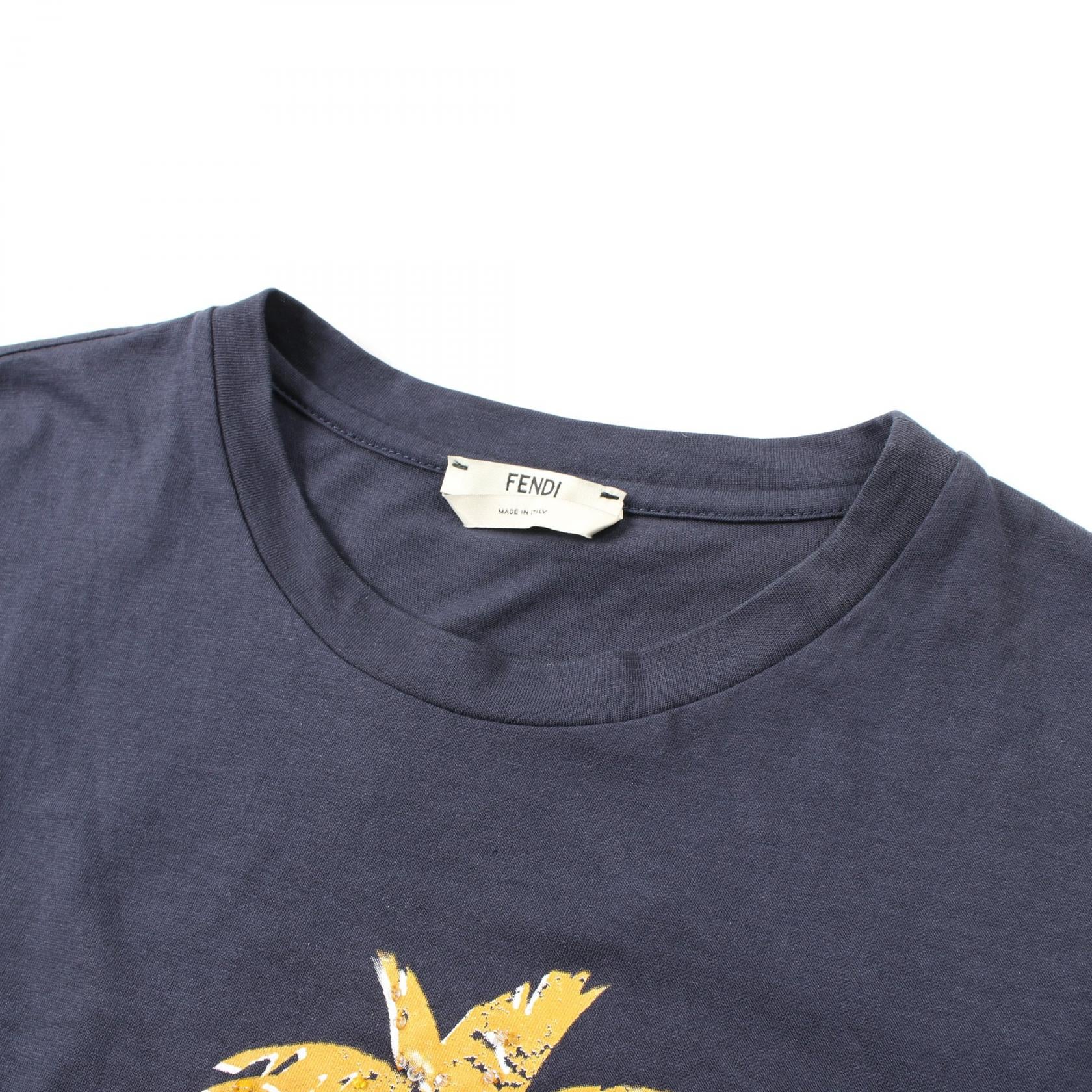 Fendi Cotton Pop Tour T-shirt Navy