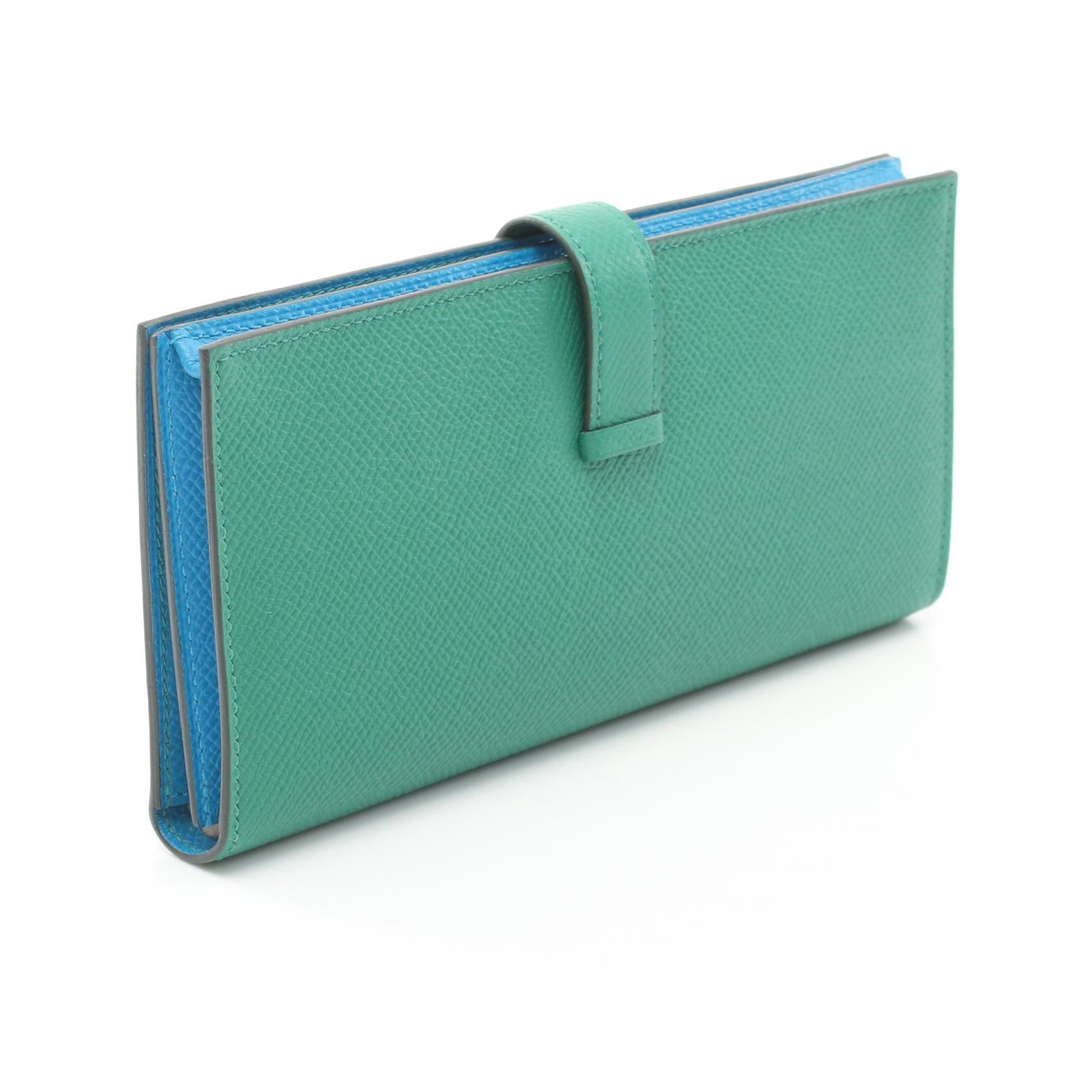 Hermes Bearn Souffle Verso Bifold Wallet