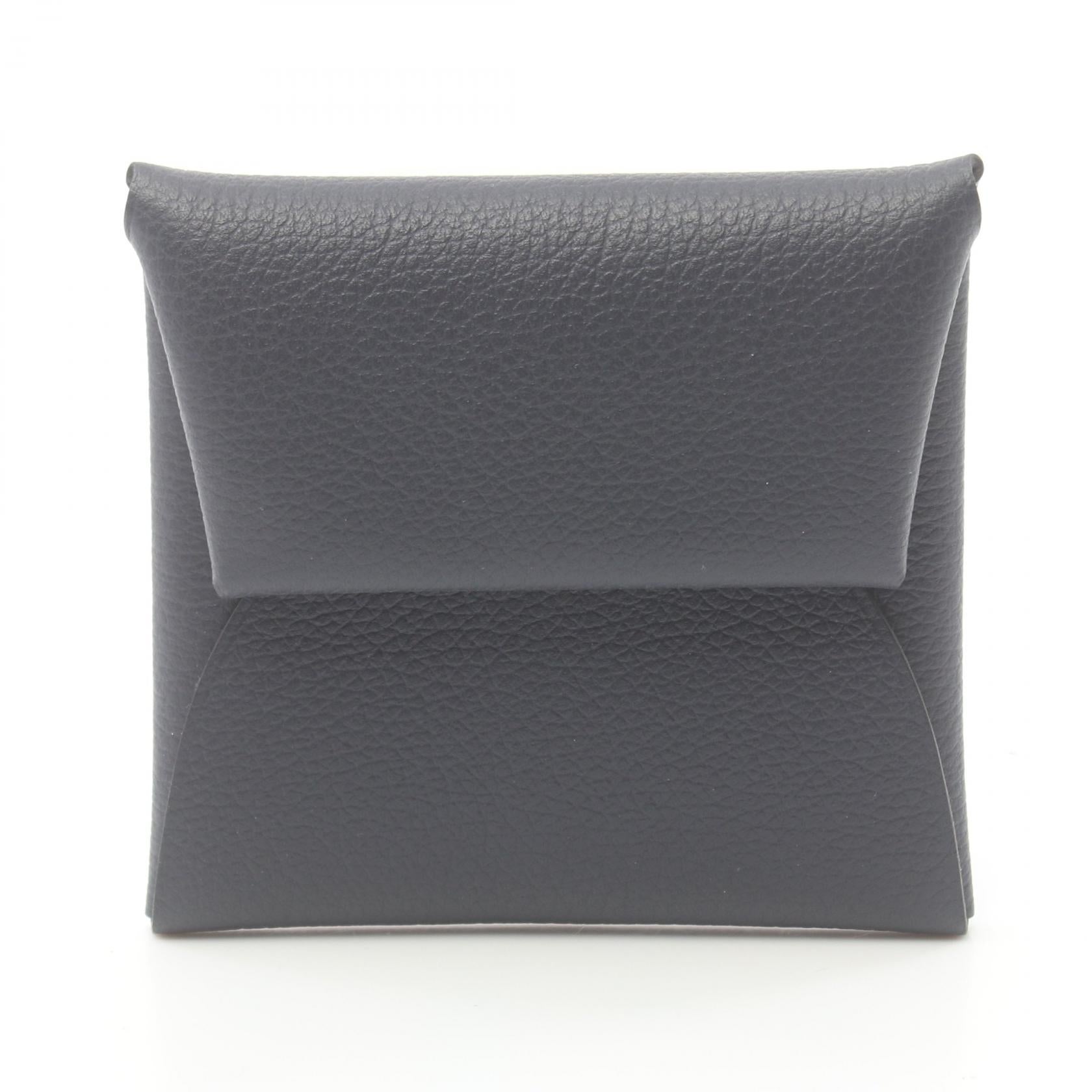 Hermes Bastia Coin Case Evercolor Navy