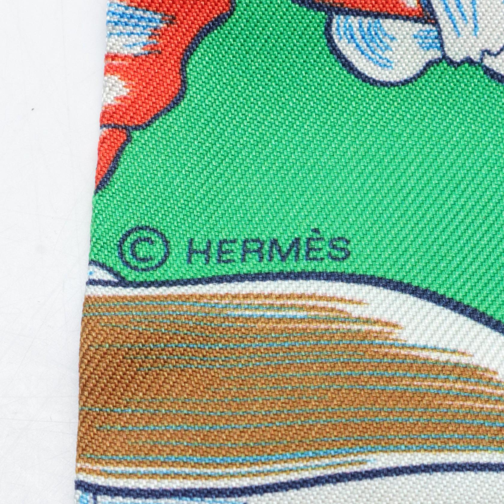 Hermes Silk Twilly Dress Code Scarf