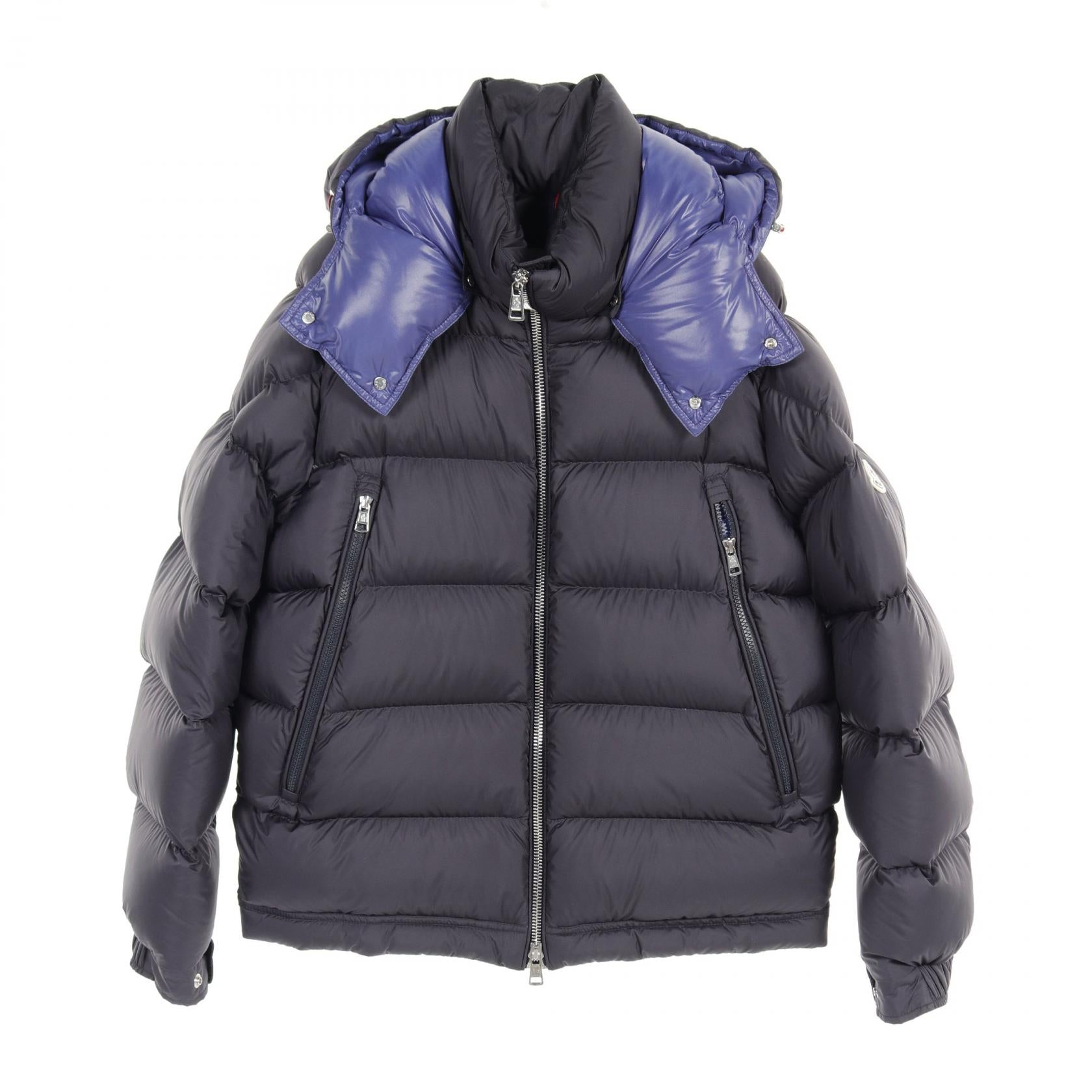 Moncler POIRIER Down Jacket Polyester Navy