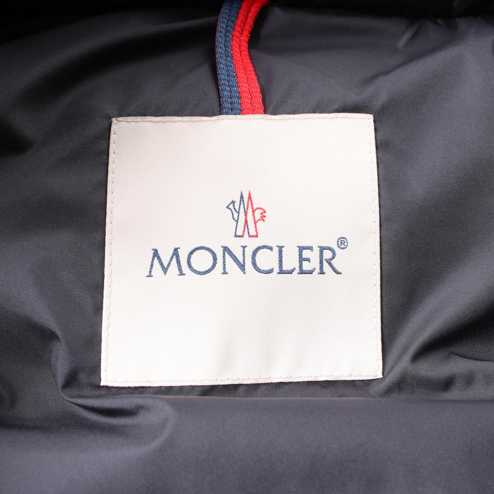 Moncler POIRIER Down Jacket Polyester Navy