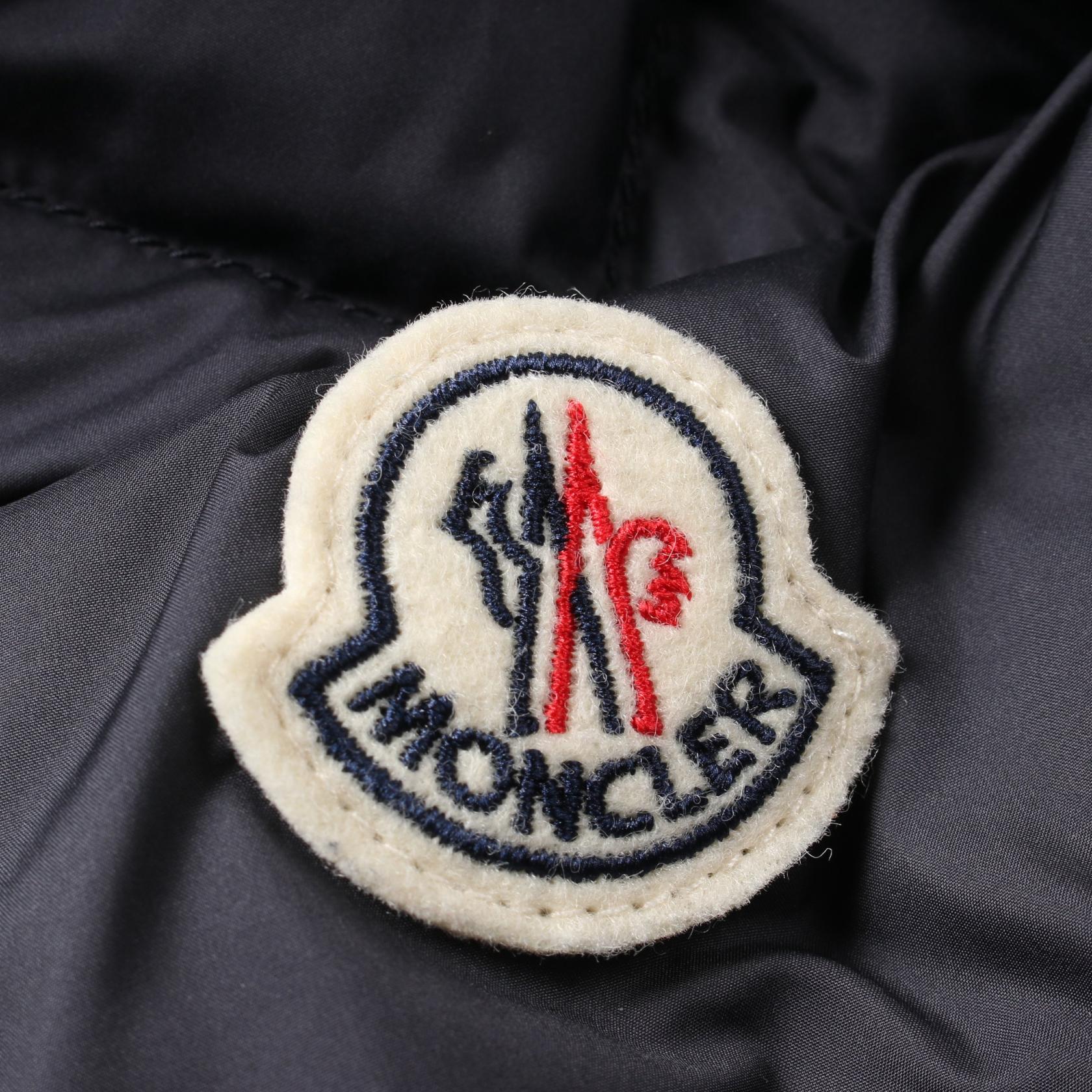 Moncler POIRIER Down Jacket Polyester Navy