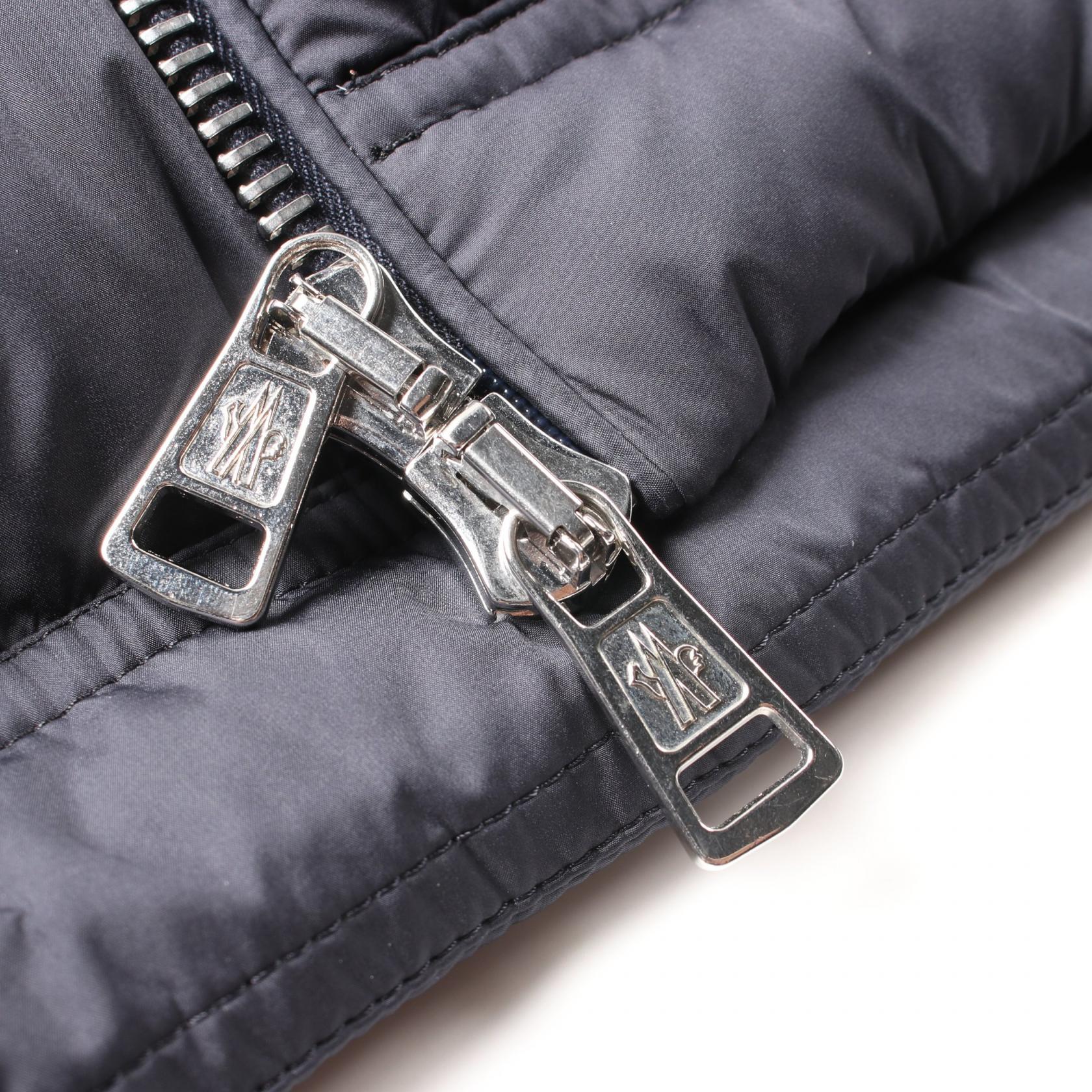 Moncler POIRIER Down Jacket Polyester Navy