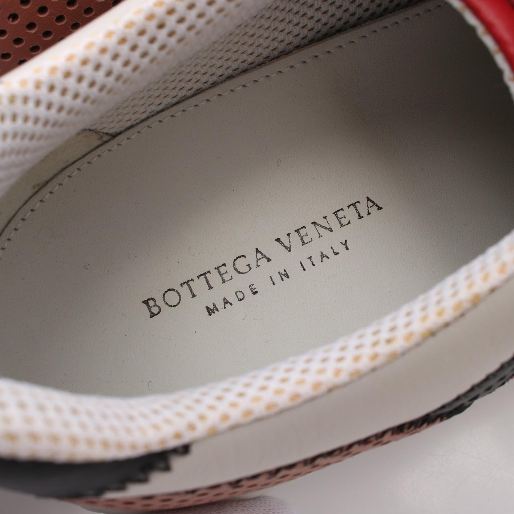 Bottega Veneta Leather Sneakers Pink