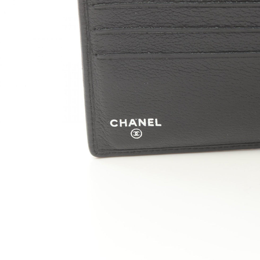 Chanel Camellia Bifold Wallet  Leather Short Wallet in Great Condition