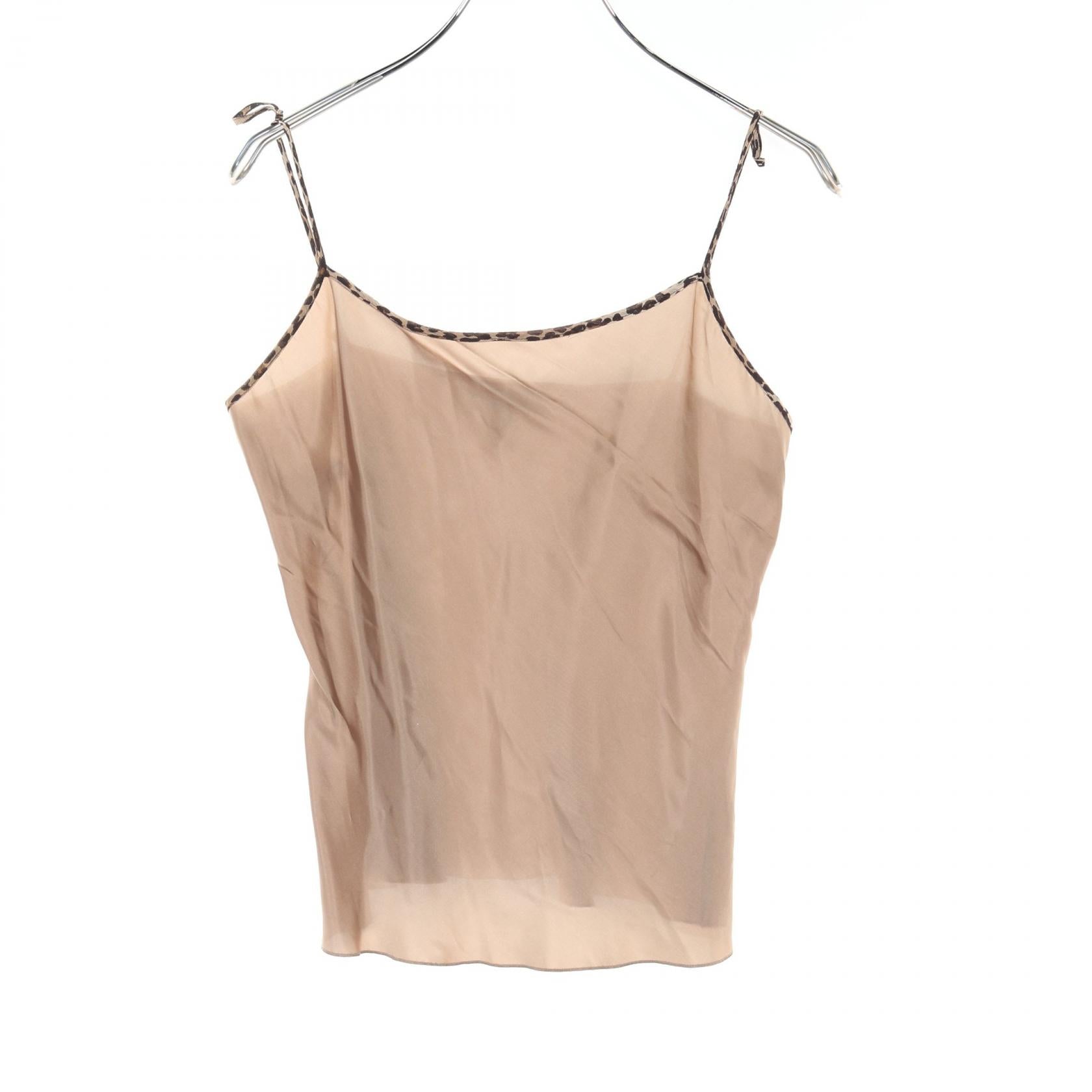 Moschino Silk Blouse Beige/Brown