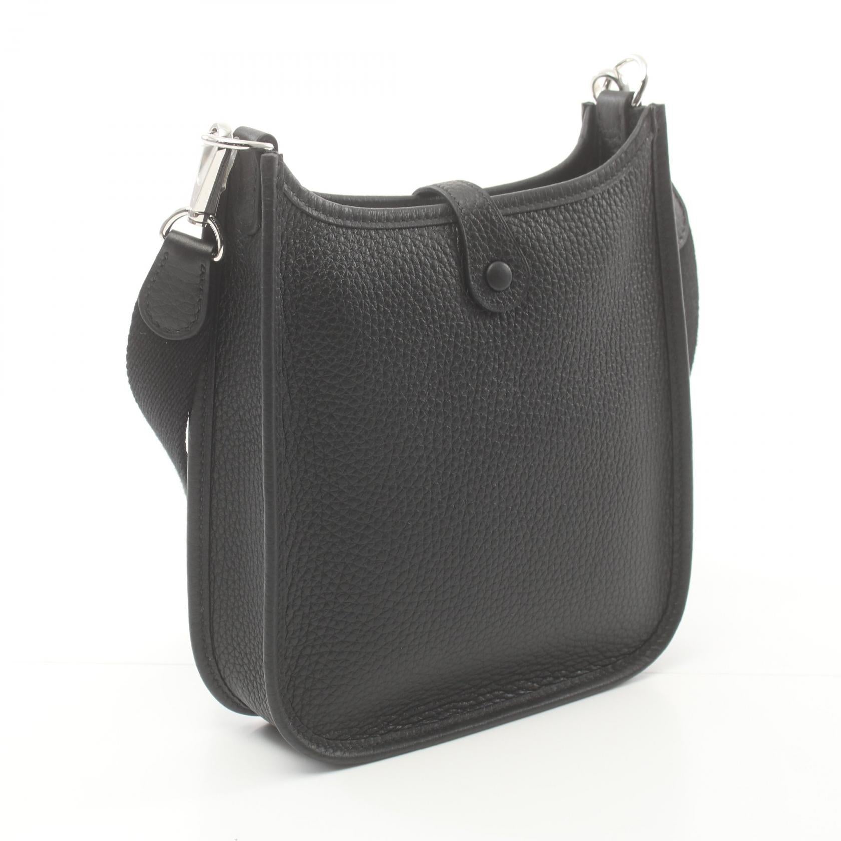 Hermes Evelyne TPM Amazon Shoulder Bag Black