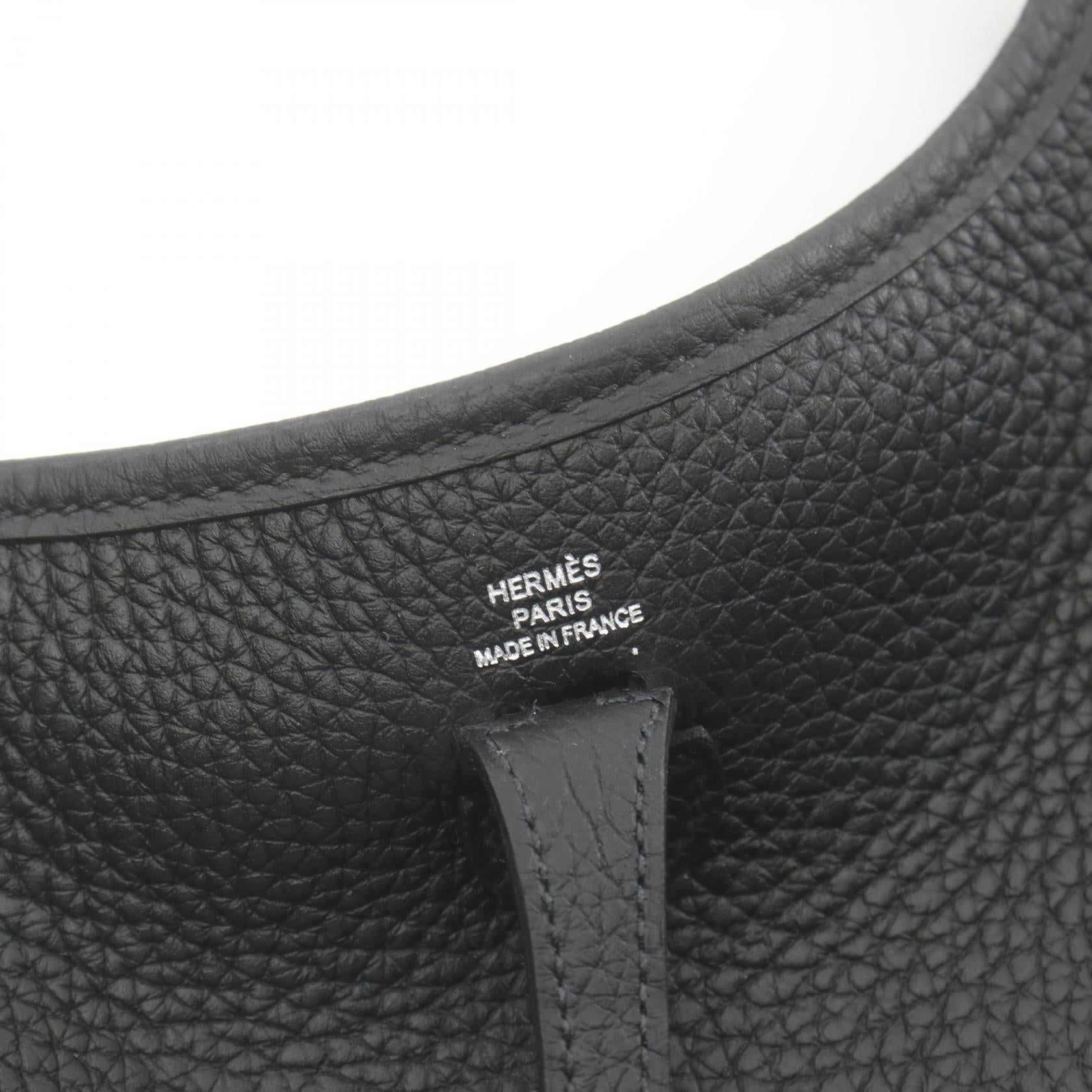 Hermes Evelyne TPM Amazon Shoulder Bag Black