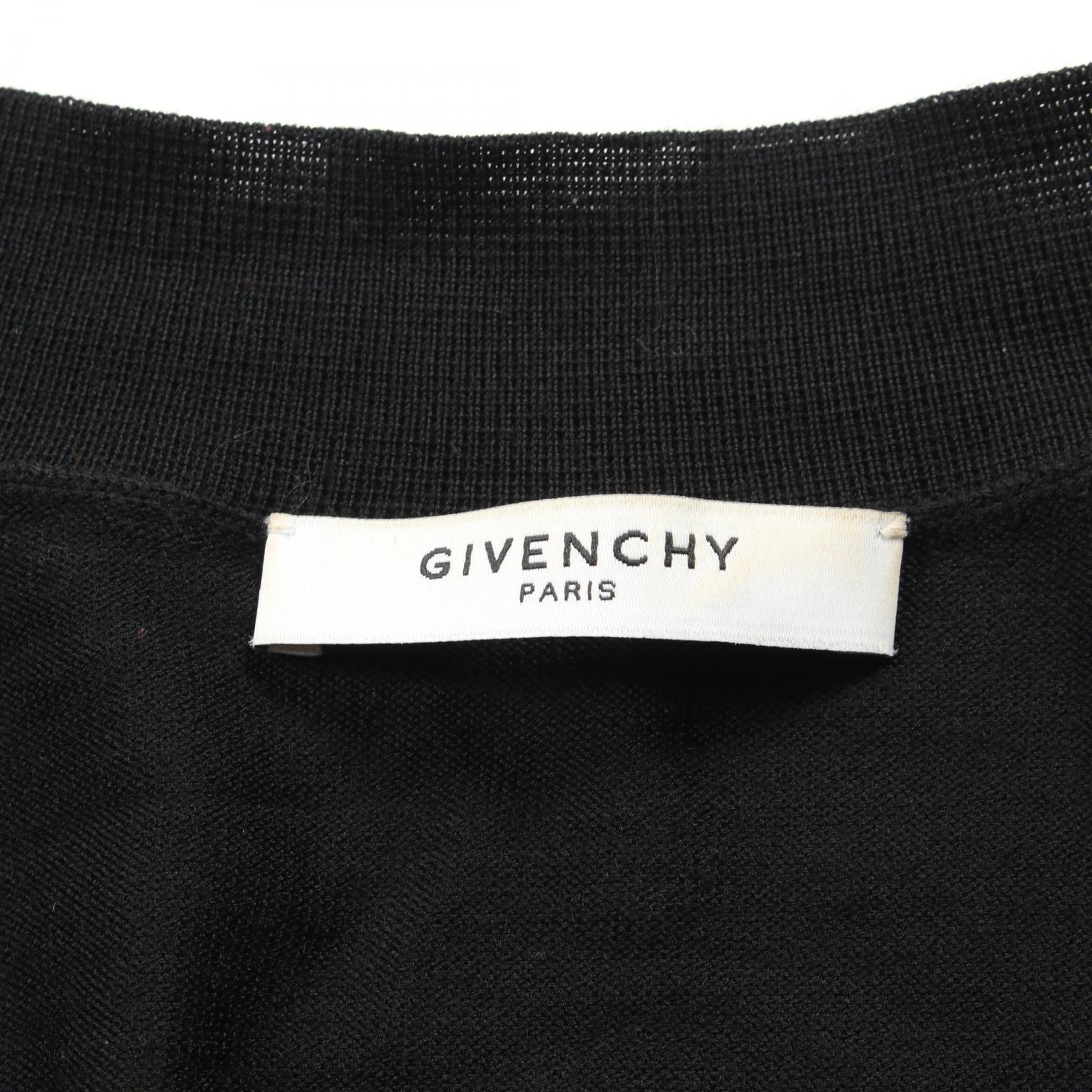 Givenchy Wool Cardigan Black