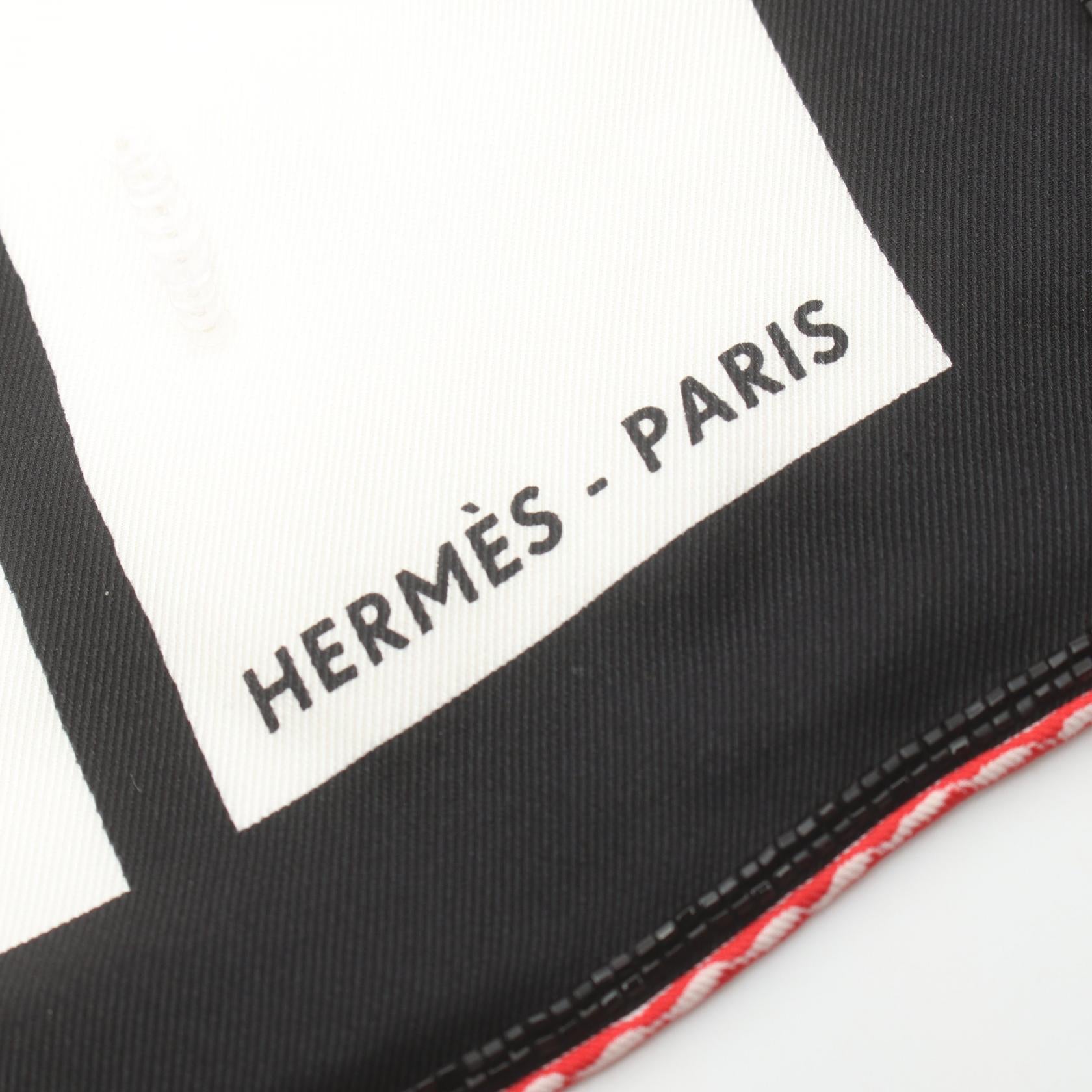 Hermes Silk Scarf Carré 70 Swinging Saint-Germain