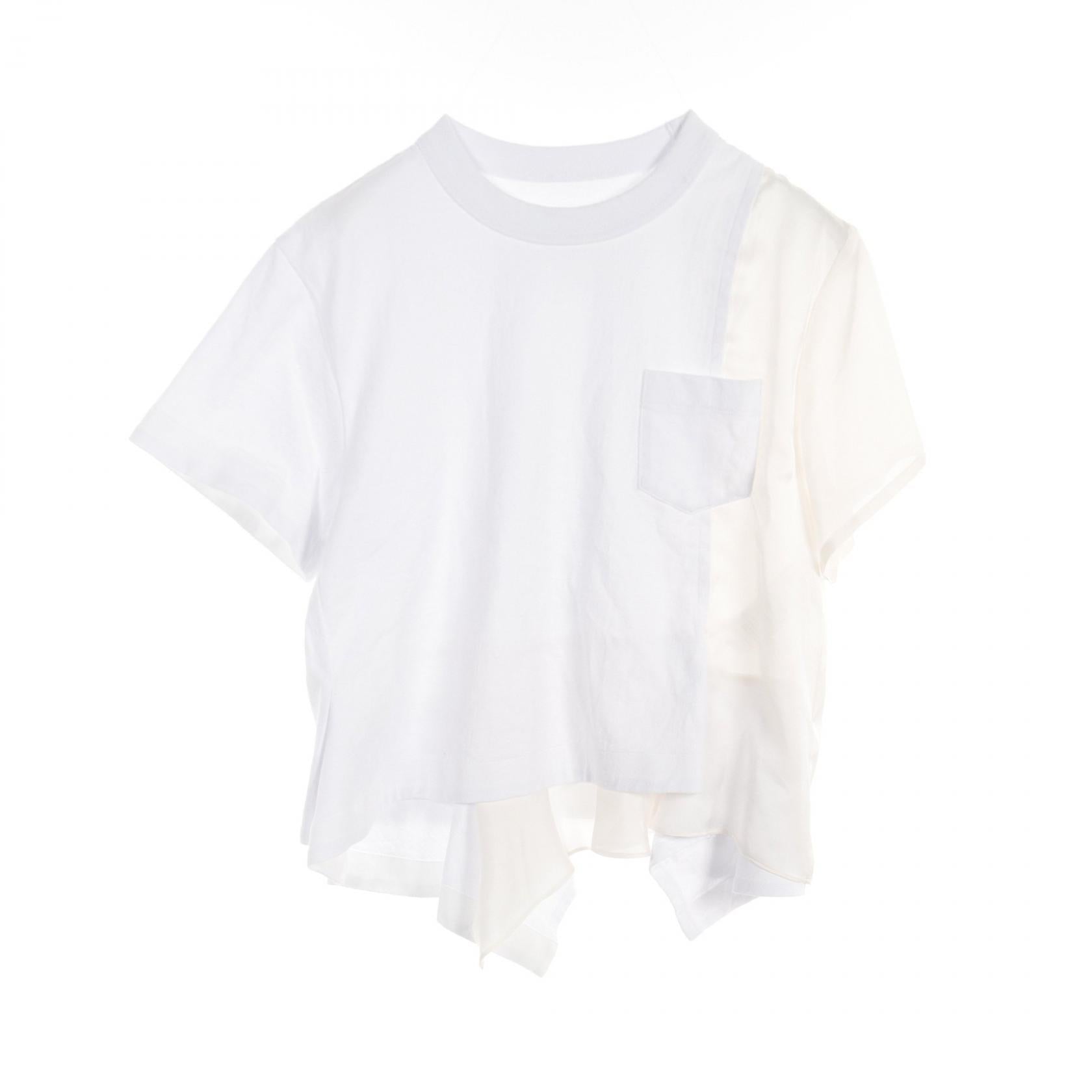 Cotton Cutsew Top White/Ivory