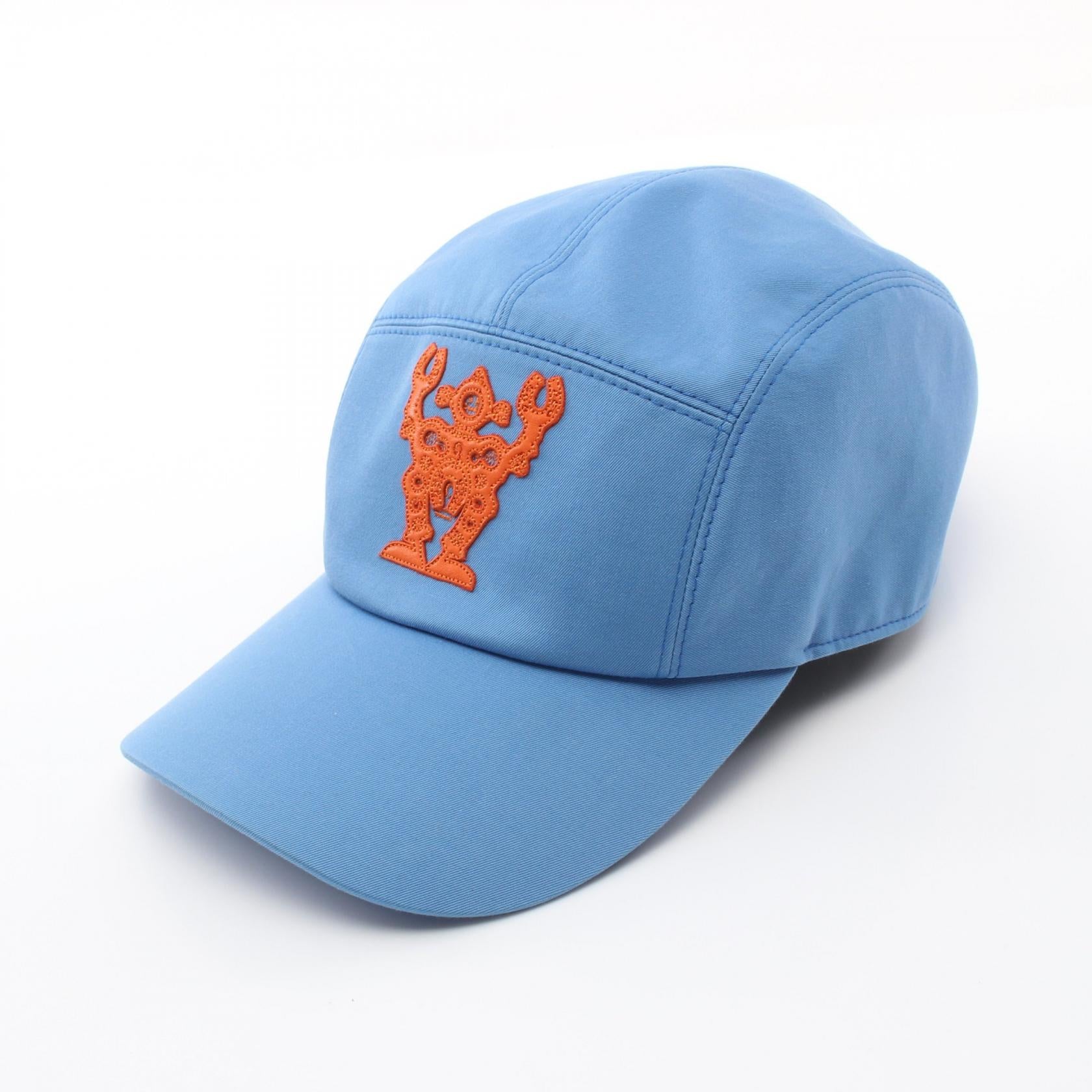 Hermes Cotton Cap Blue