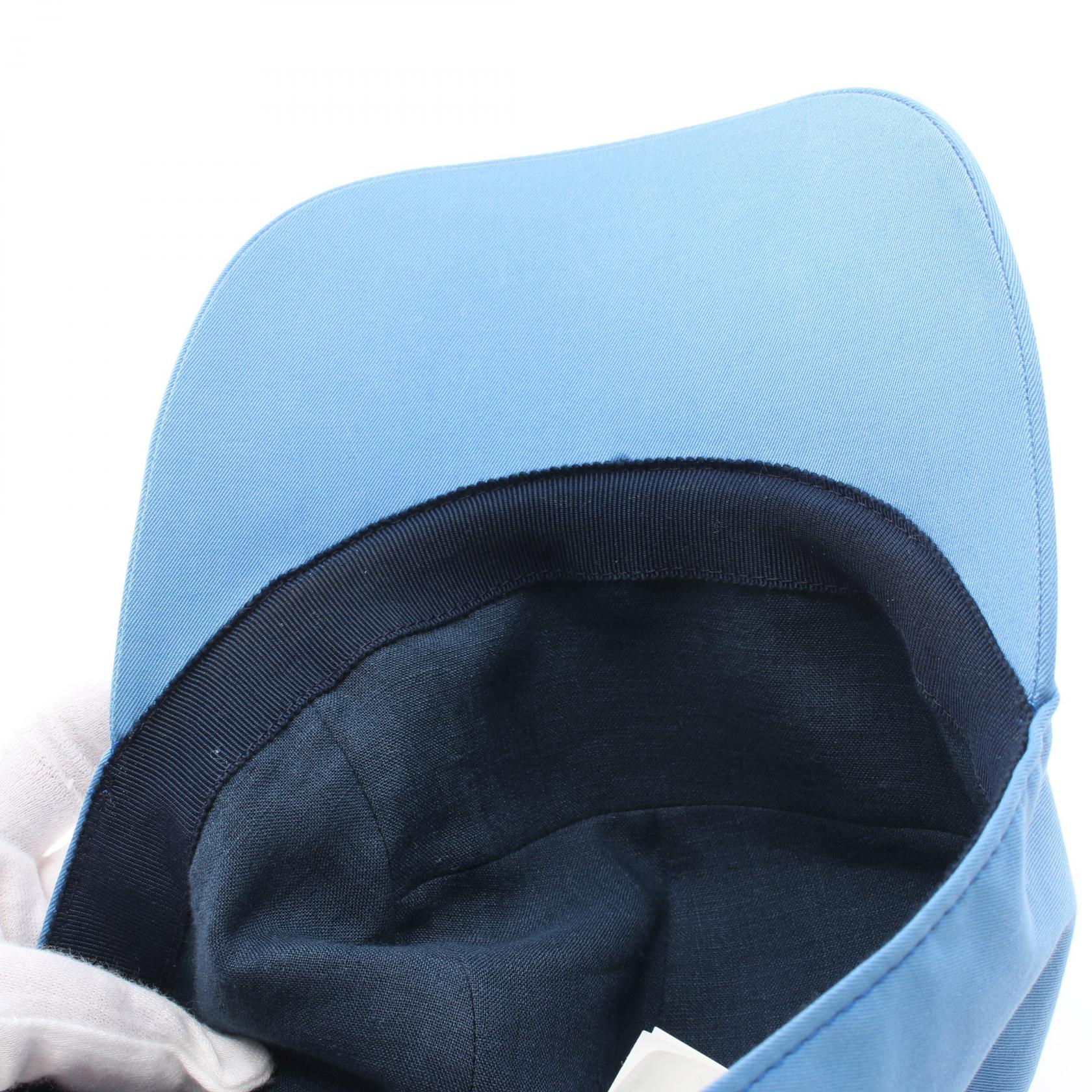 Hermes Cotton Cap Blue