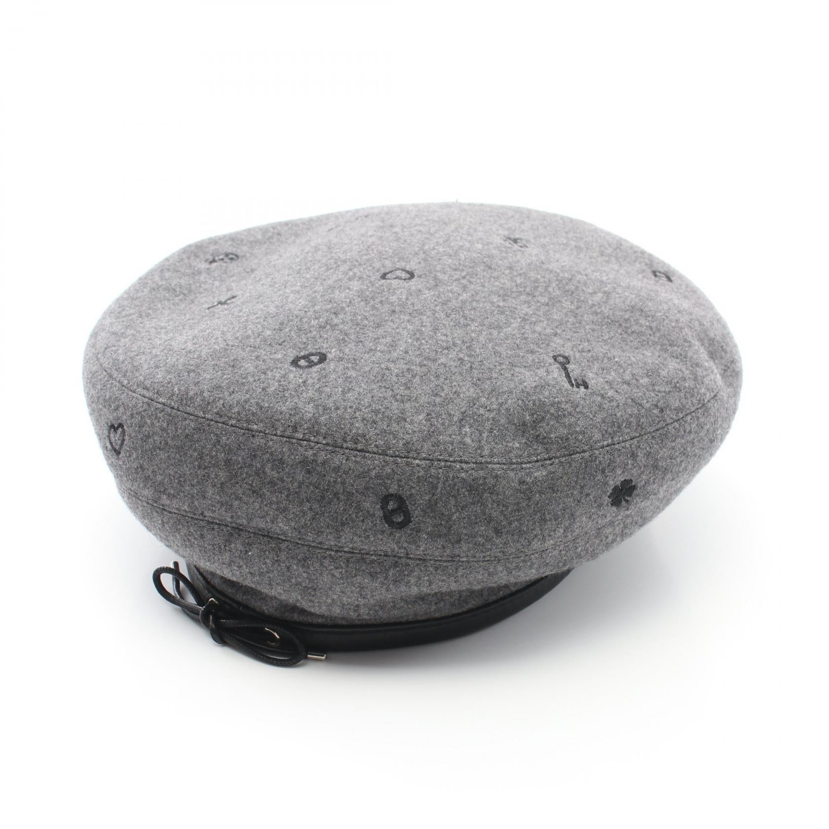 Hermes Cashmere Hat Saint Honore Charm