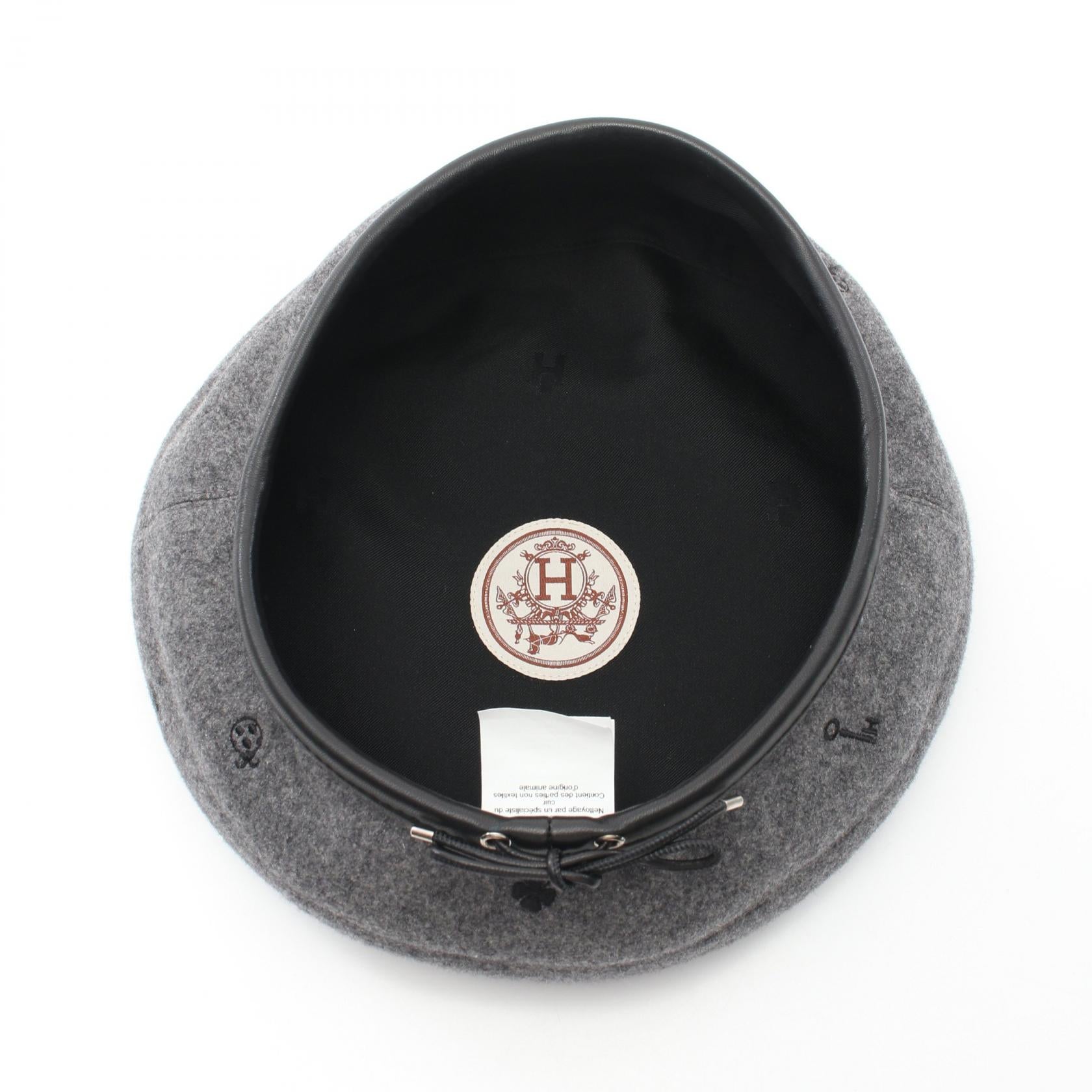 Hermes Cashmere Hat Saint Honore Charm