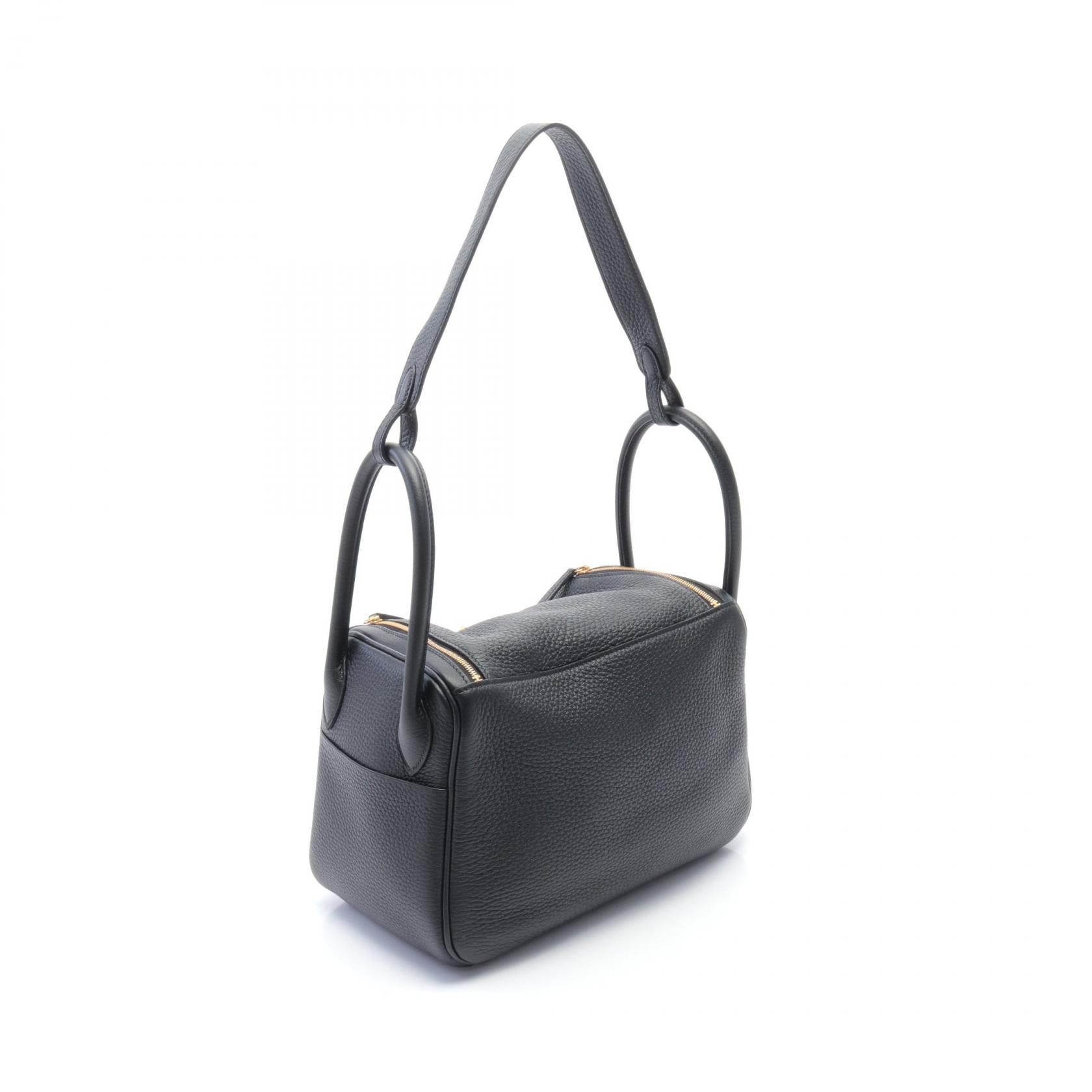 Hermes Lindy 26 Shoulder Bag Black