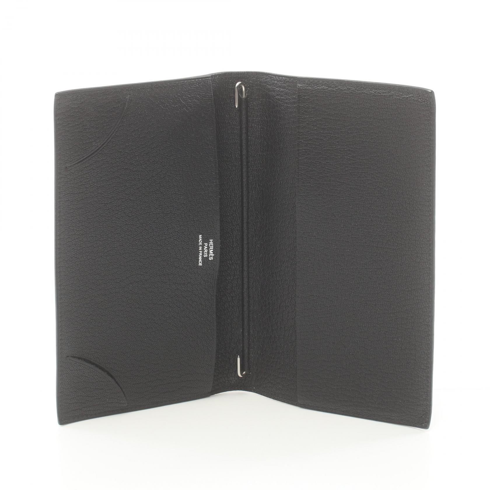 Hermes Leather Agenda GM  Leather Notebook Cover in Great Condition