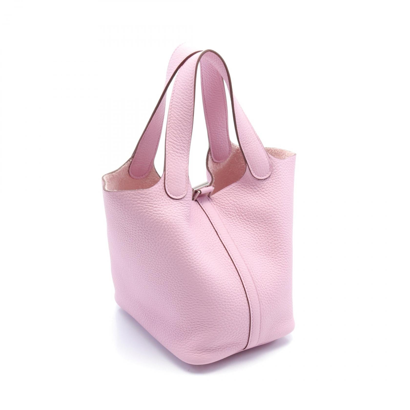 Hermes Picotin Lock PM Handbag Pink