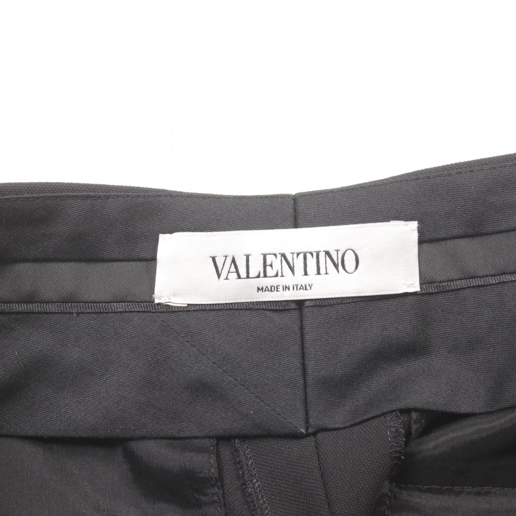 Valentino Wool Pants Black