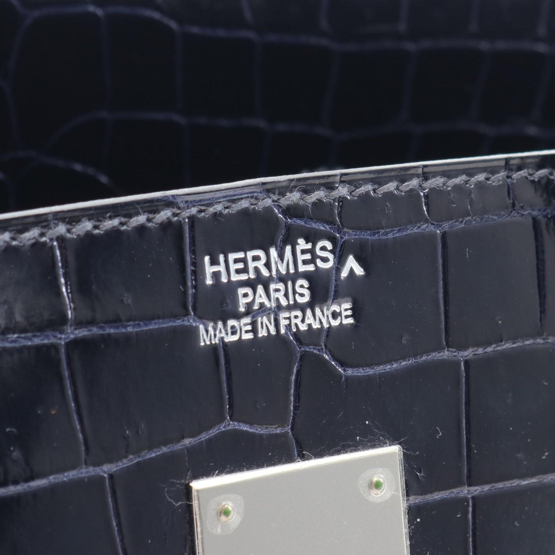 Hermes Birkin 35 Exotic Leather Handbag