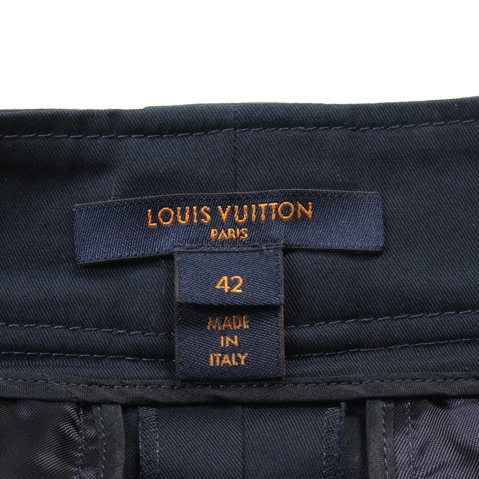 Louis Vuitton Cotton Pants Navy