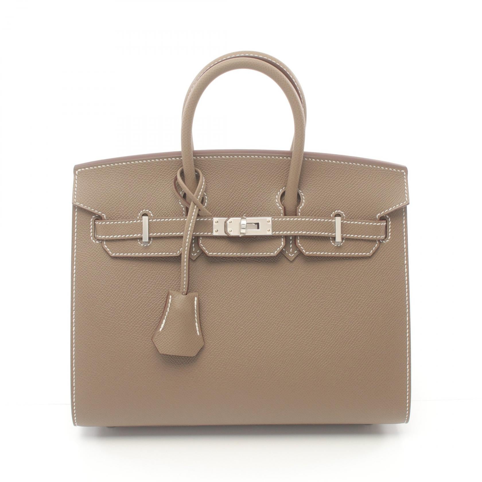 Hermes Birkin 25 Handbag Brown