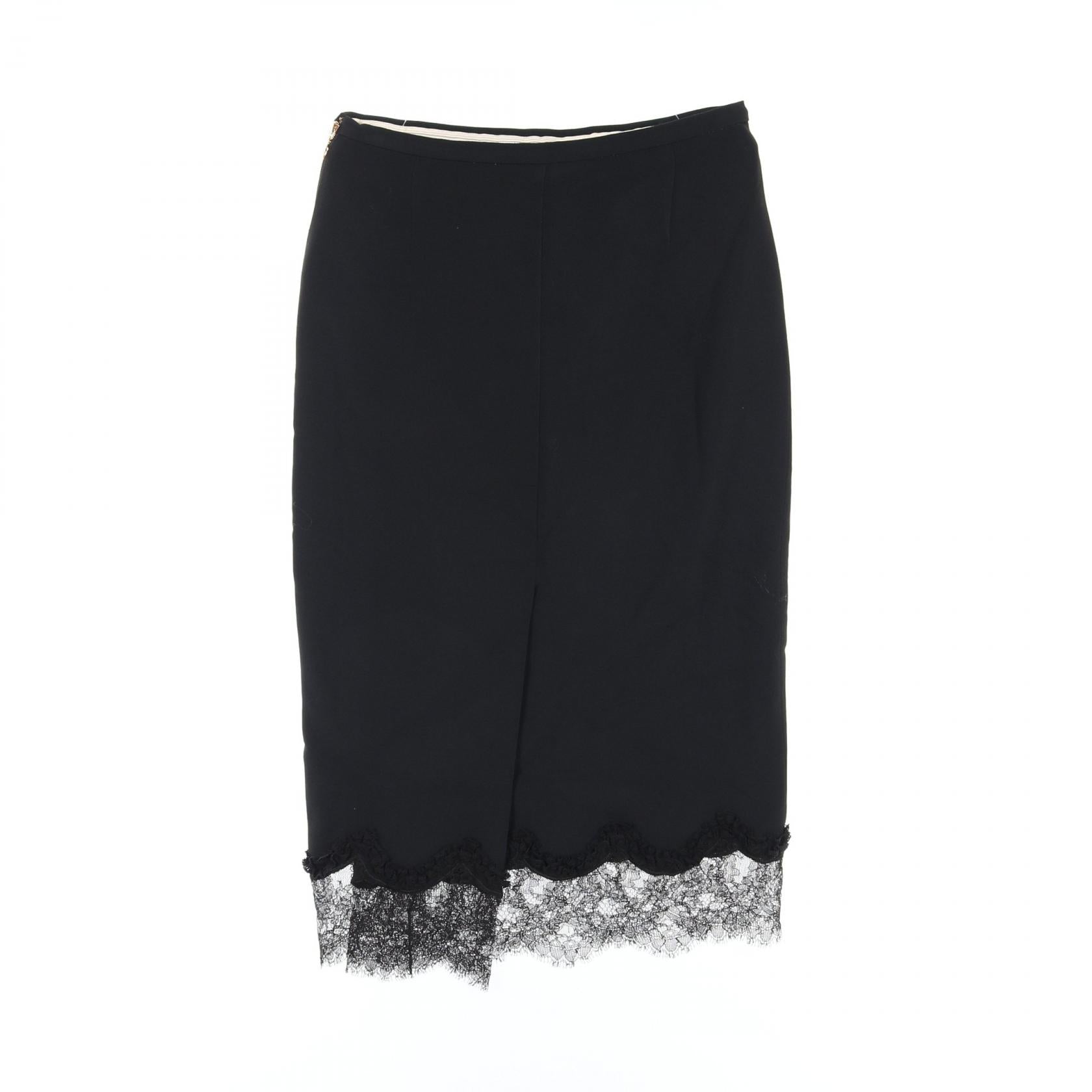 Viscose Skirt Black ROPM350627