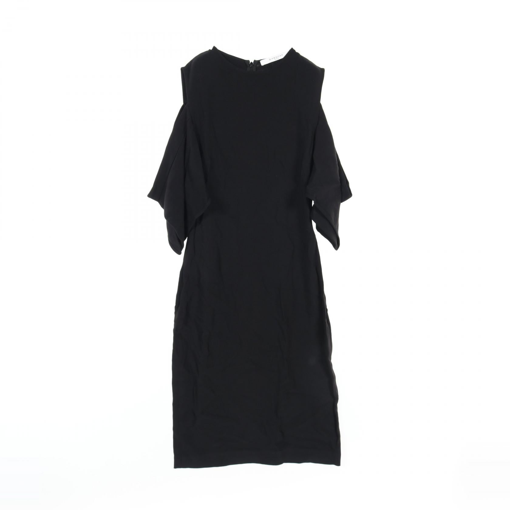 Givenchy Rayon Silk Dress Black