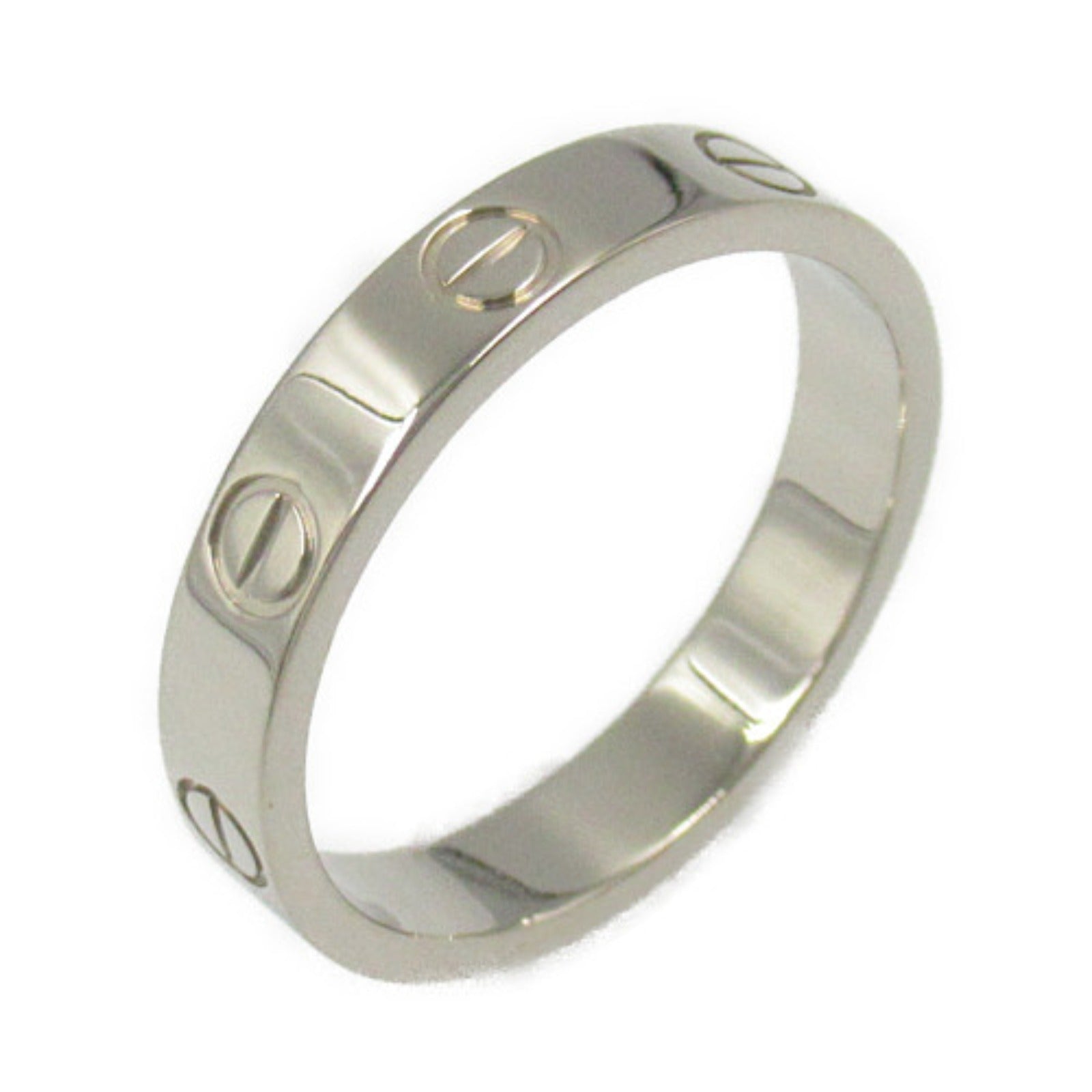 Cartier Mini Love Ring K18WG White Gold