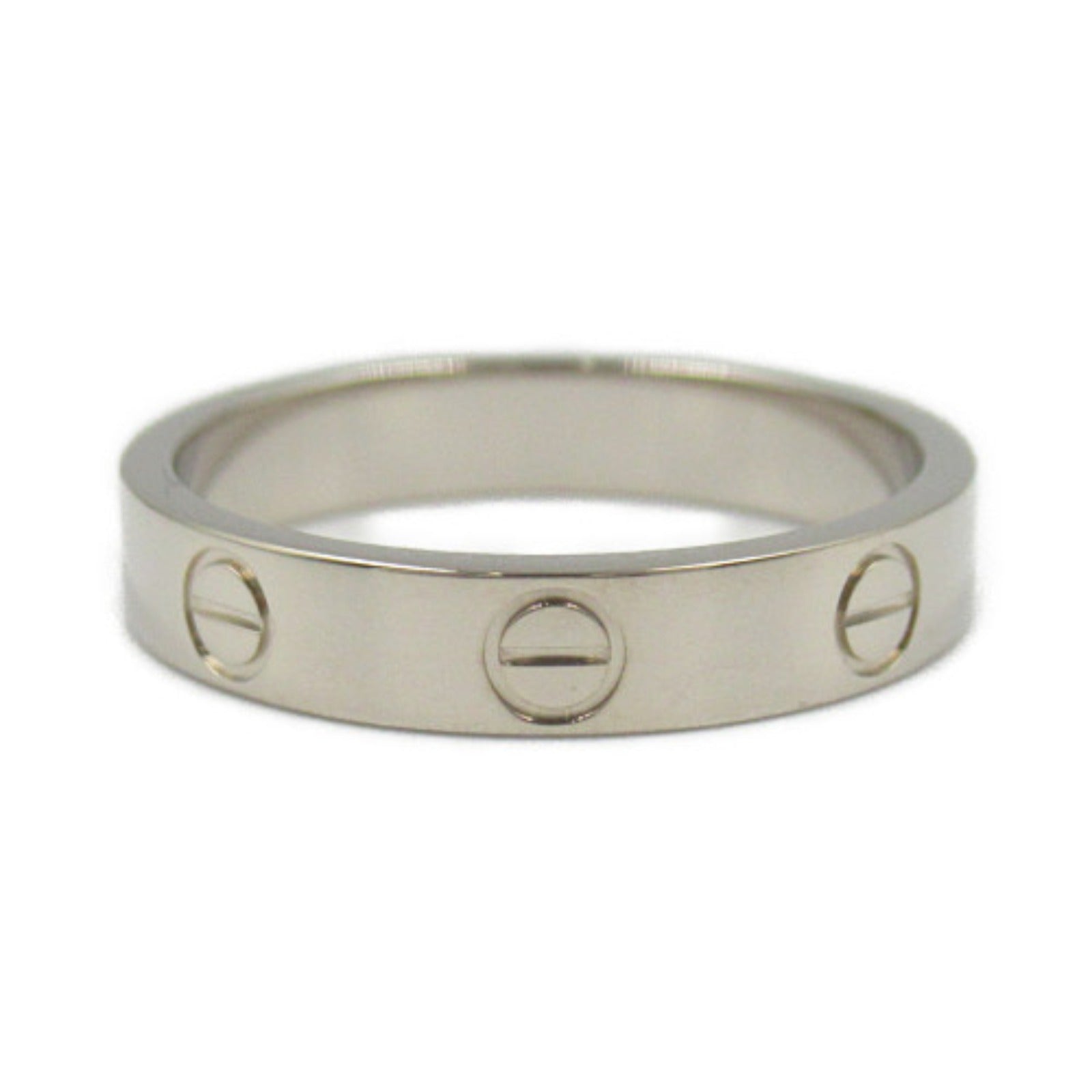 Cartier Mini Love Ring K18WG White Gold