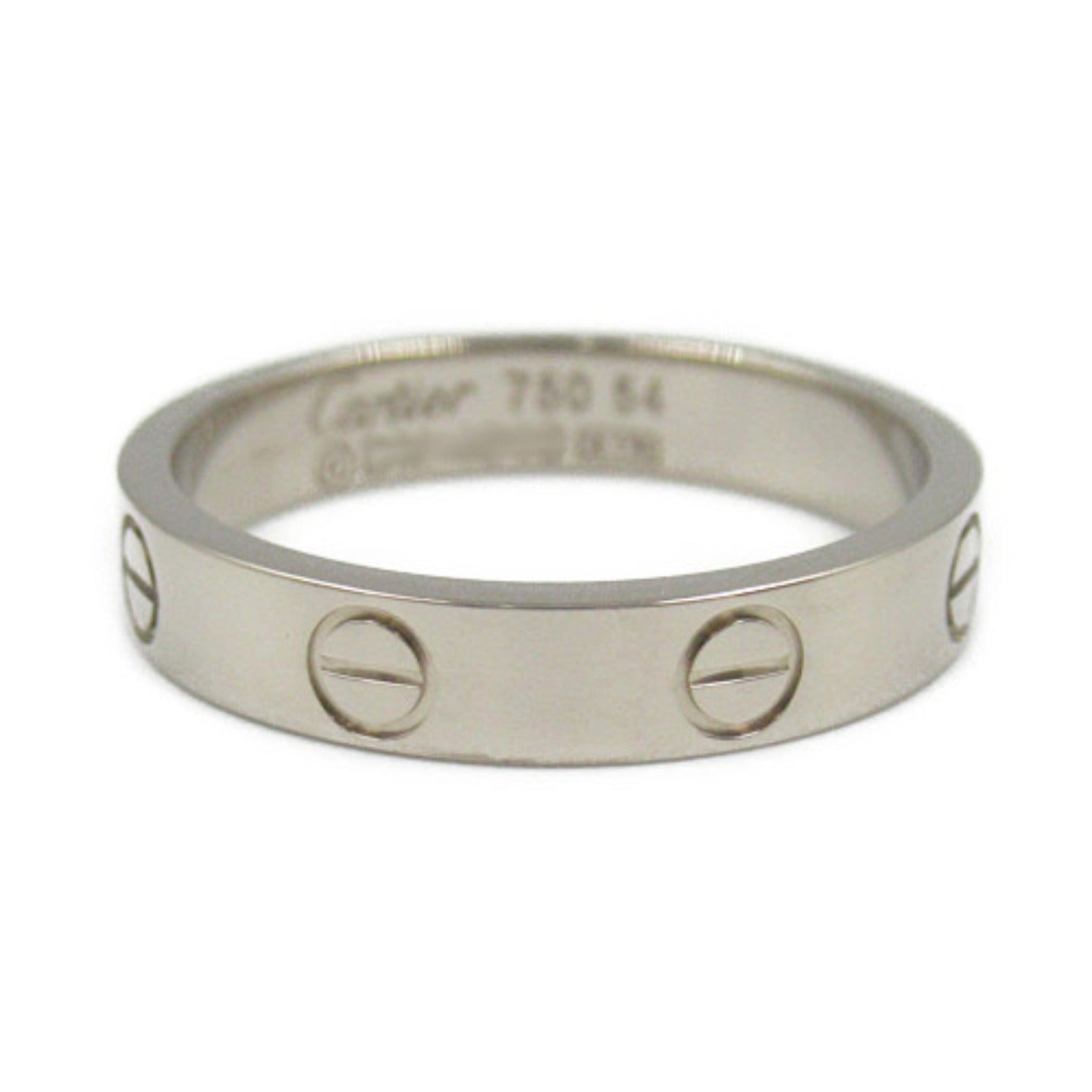 Cartier Mini Love Ring K18WG White Gold