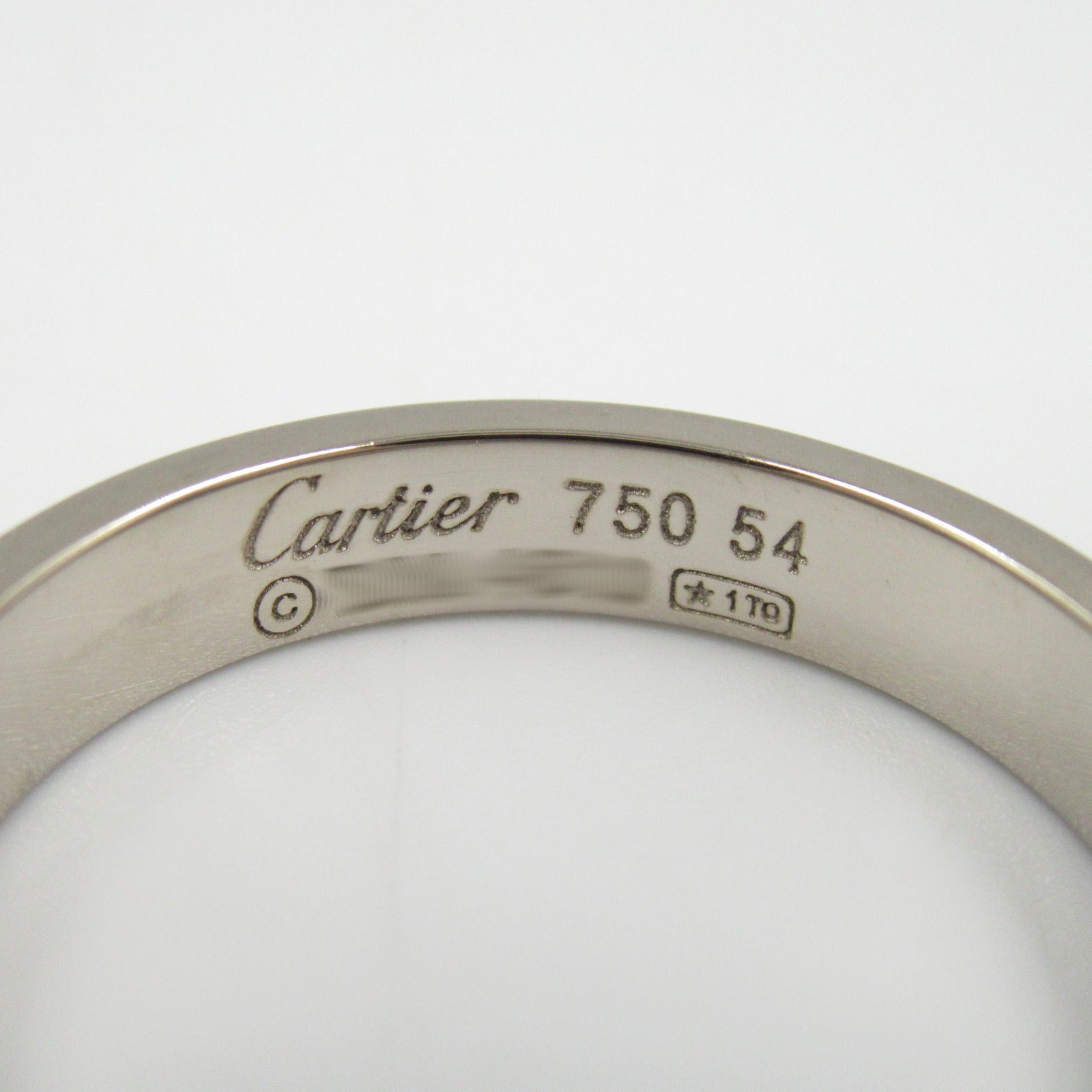 Cartier Mini Love Ring K18WG White Gold