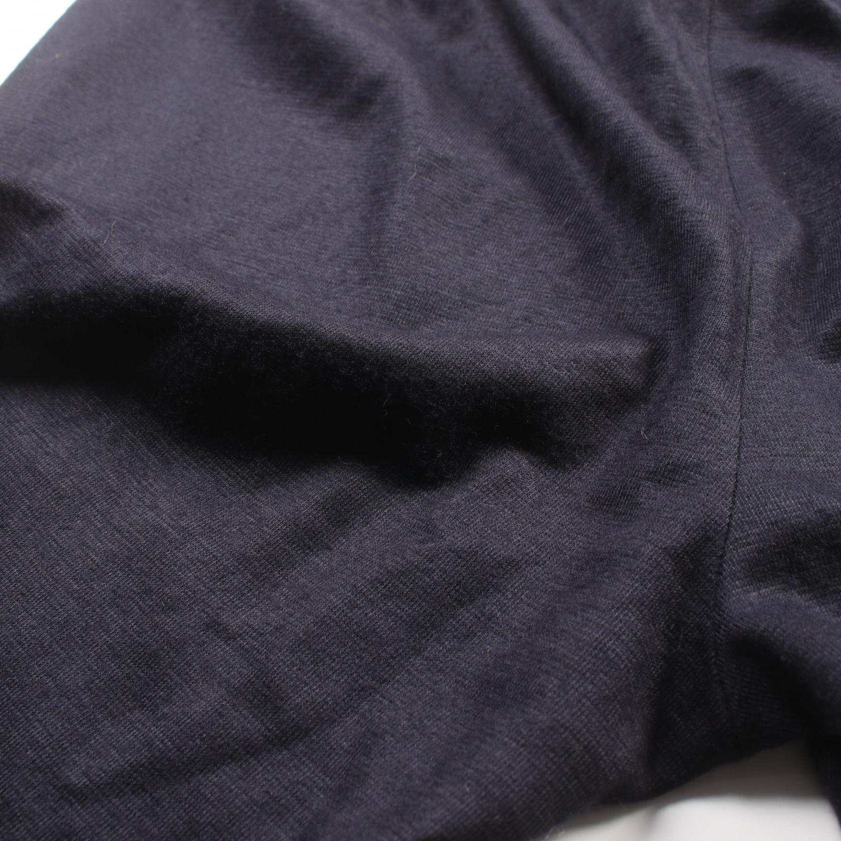 Chanel Wool Coco Mark Pants Navy