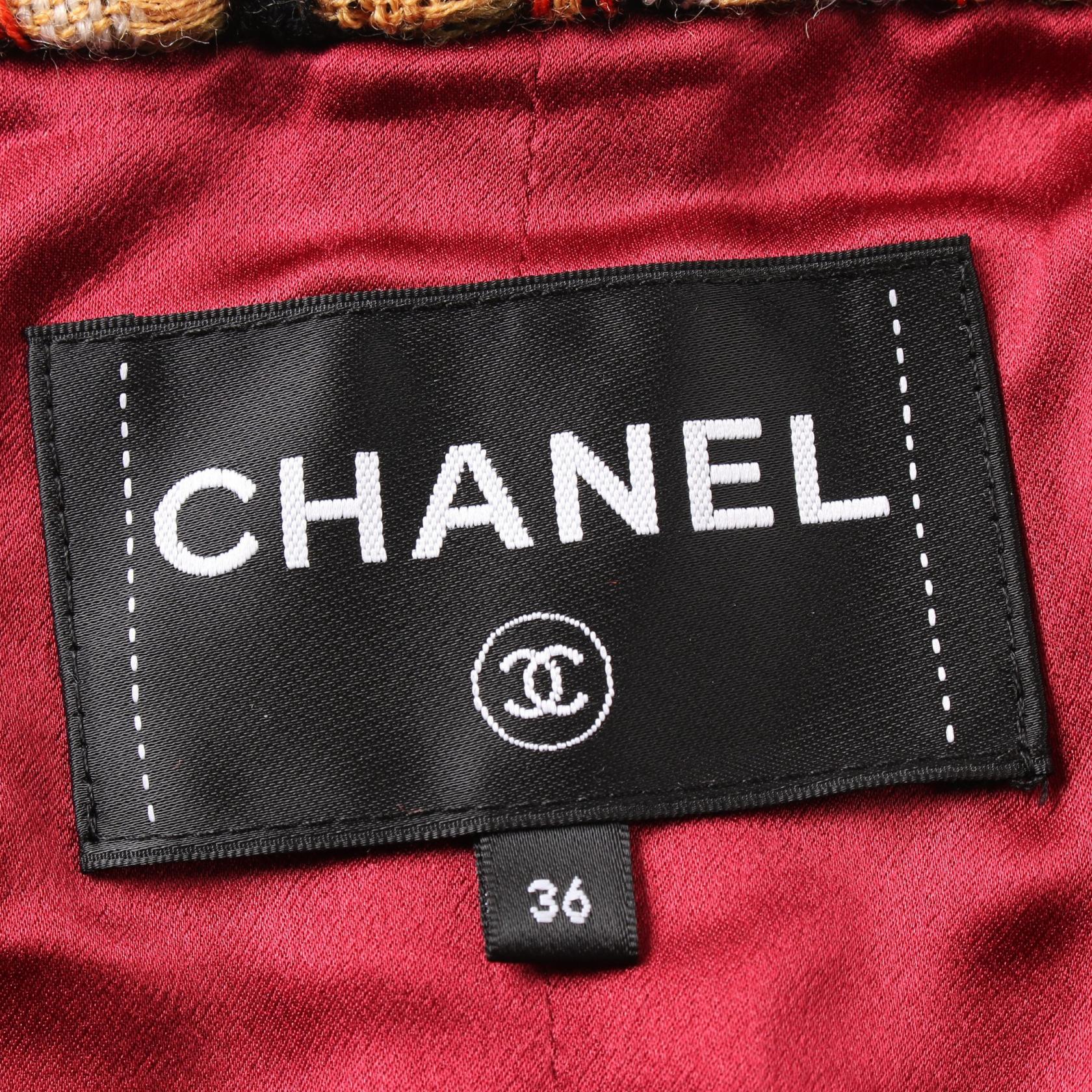 Chanel Coco Mark Fabric Outerwear