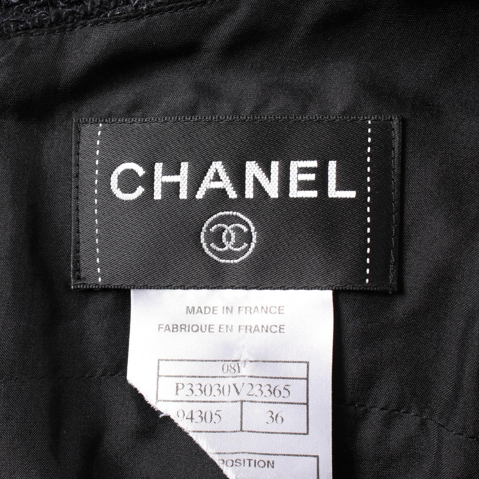 Chanel Silk Nylon Dress Navy P33030V23365