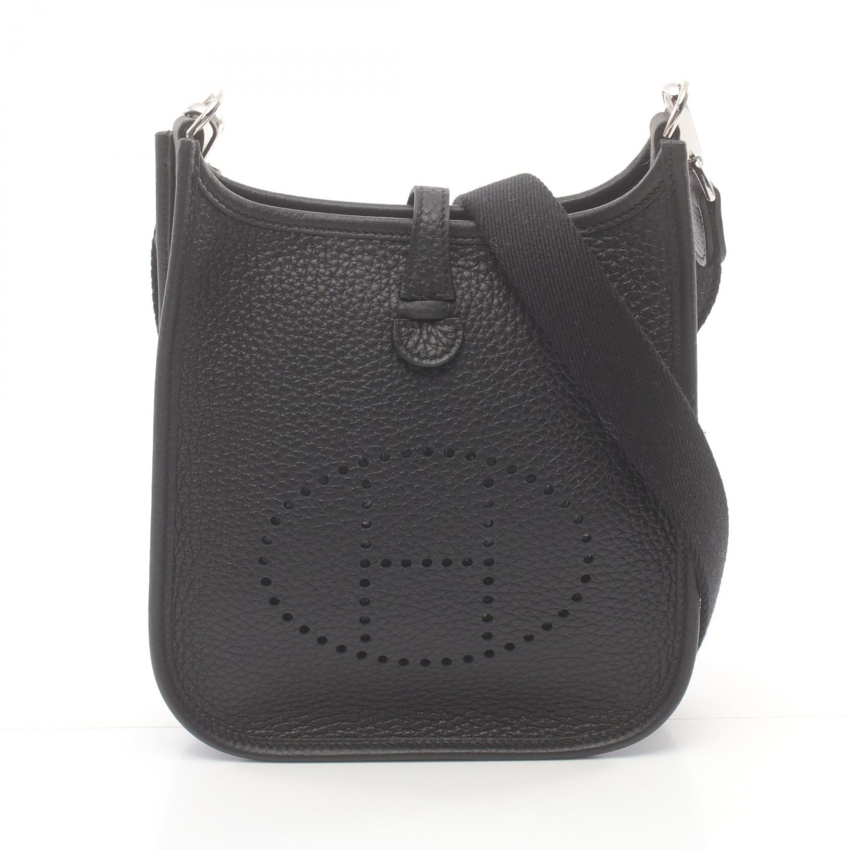 Hermes Evelyne TPM Amazon Shoulder Bag Black