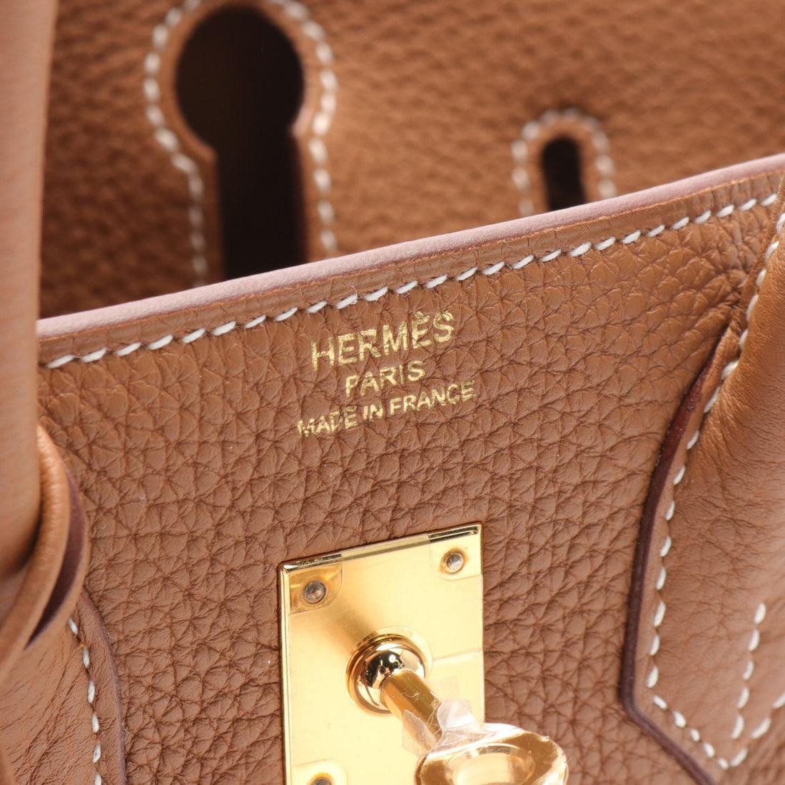 Hermes Birkin 25 Togo Handbag Brown