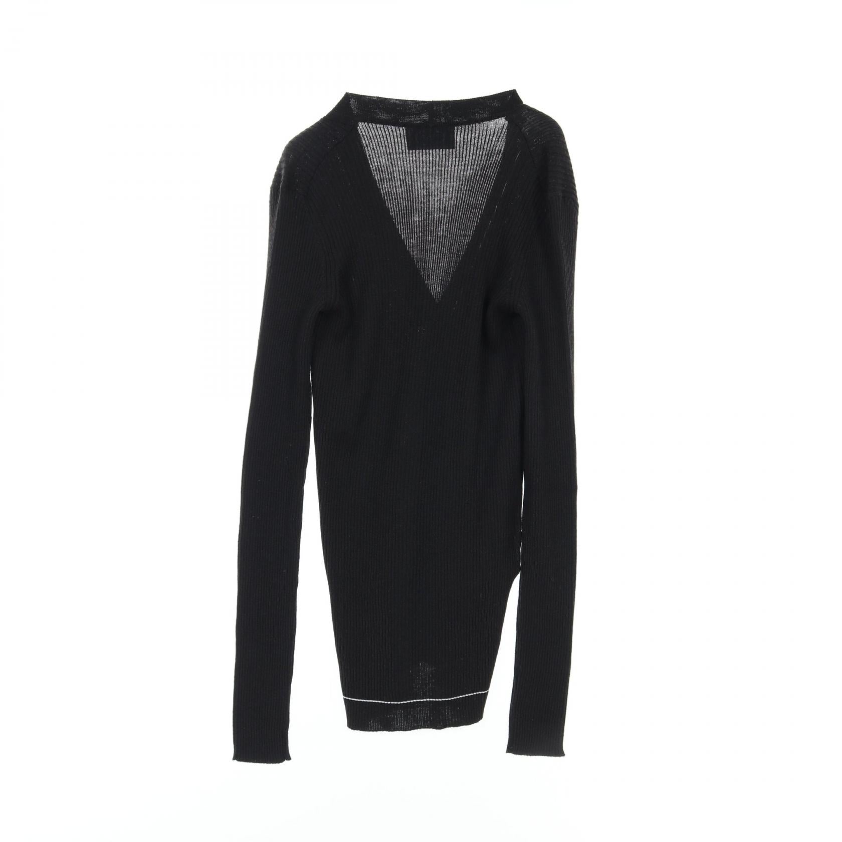 Prada Wool Silk Cardigan Black