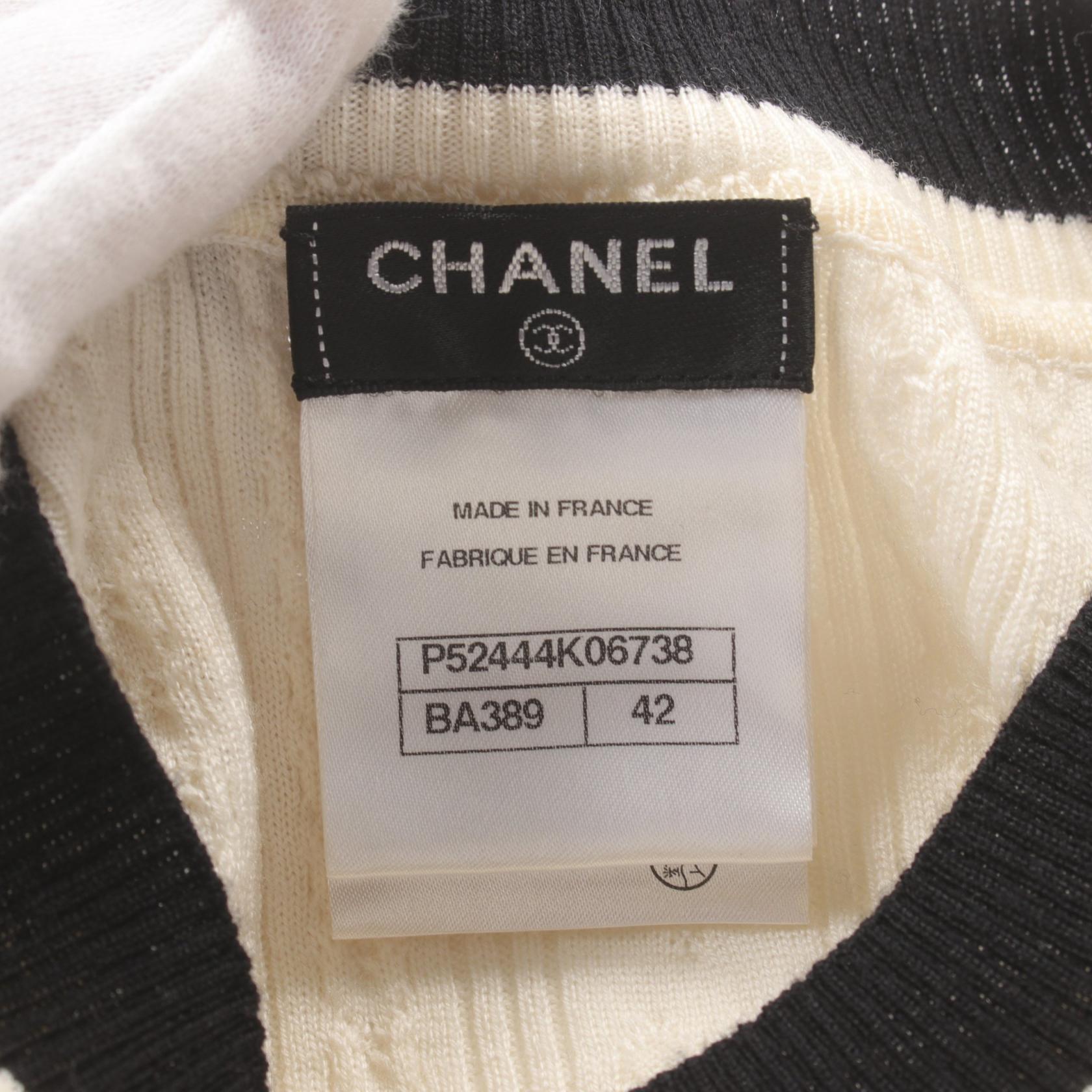 Chanel Wool Knit Top P52444K06738