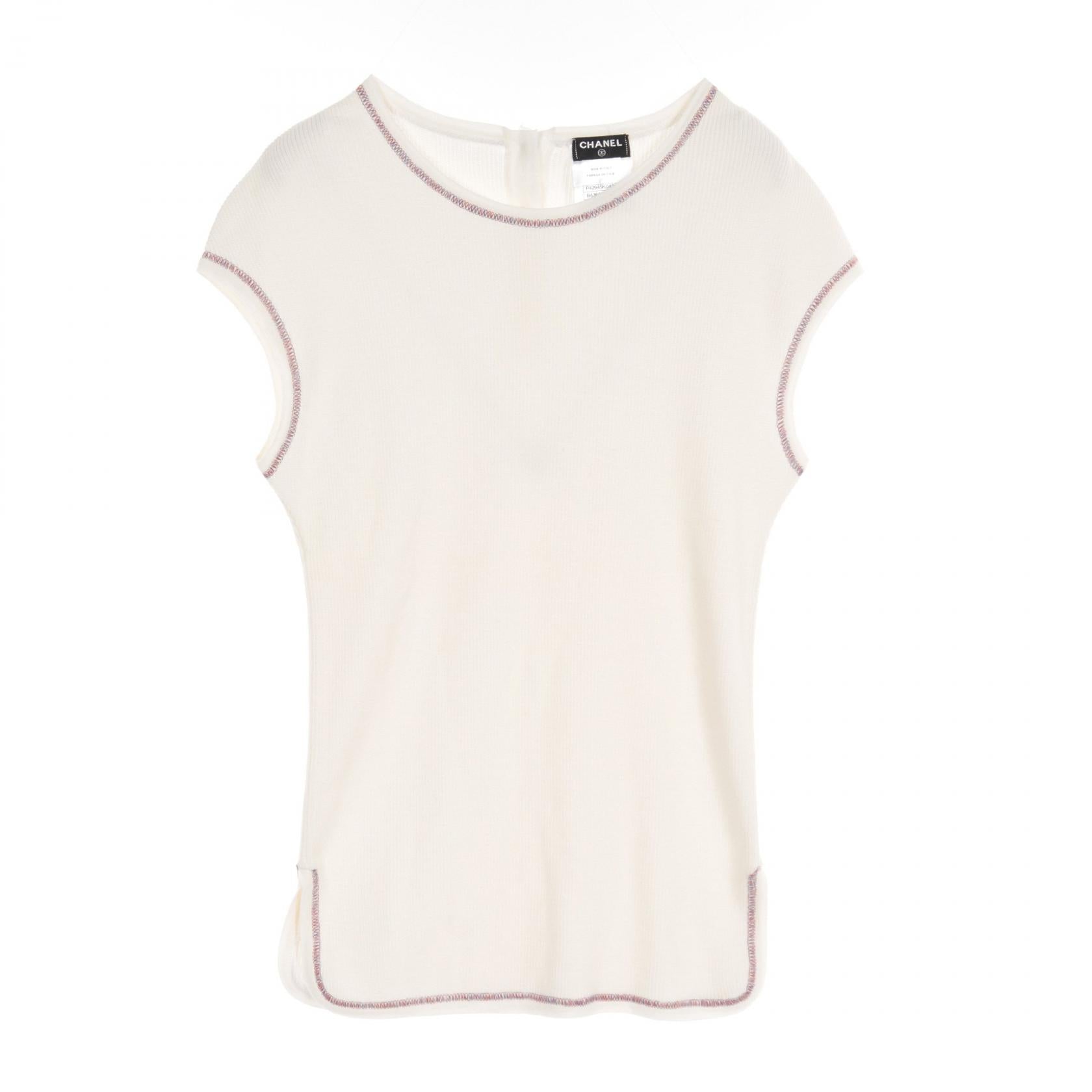 Chanel Cotton Cashmere Knit Top