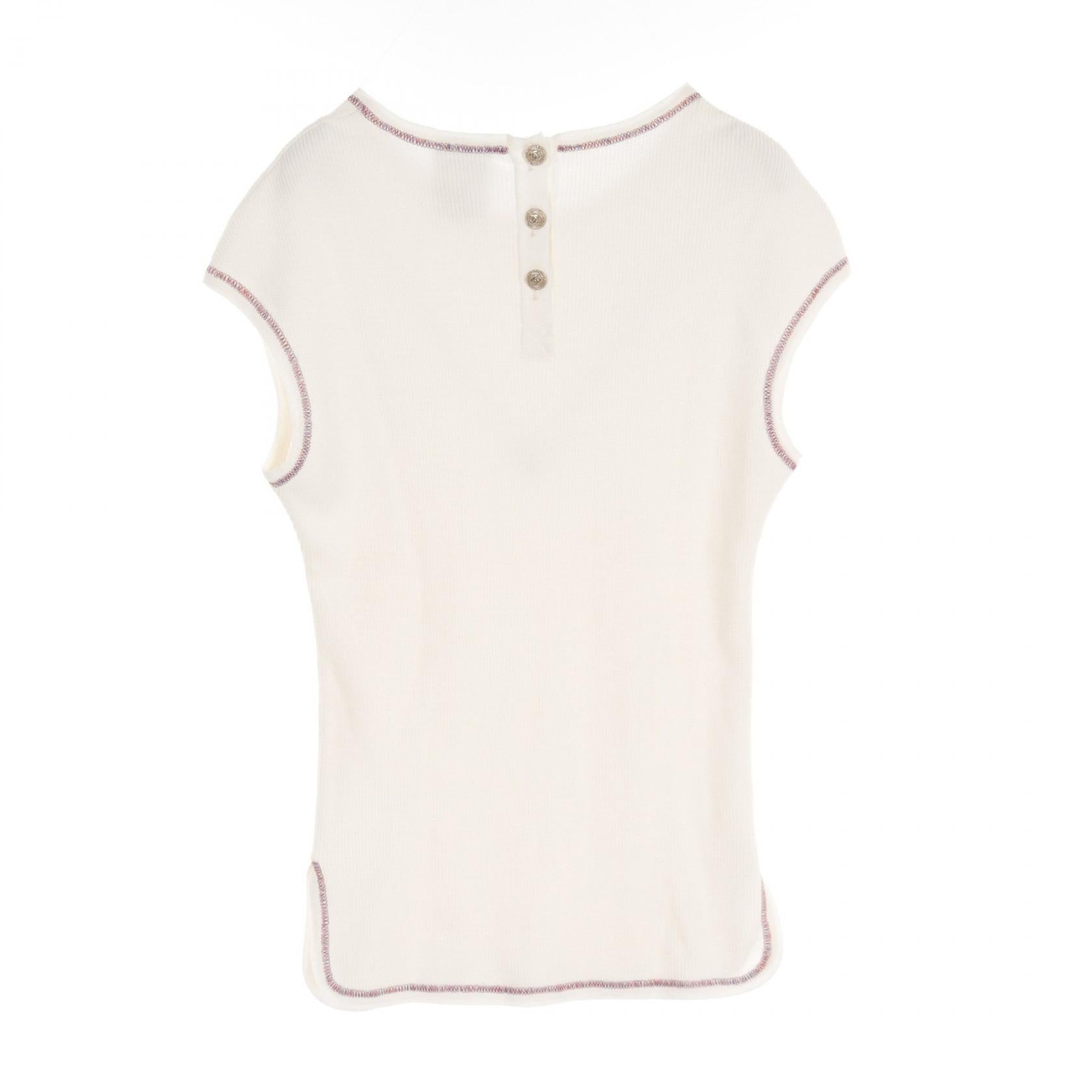 Chanel Cotton Cashmere Knit Top