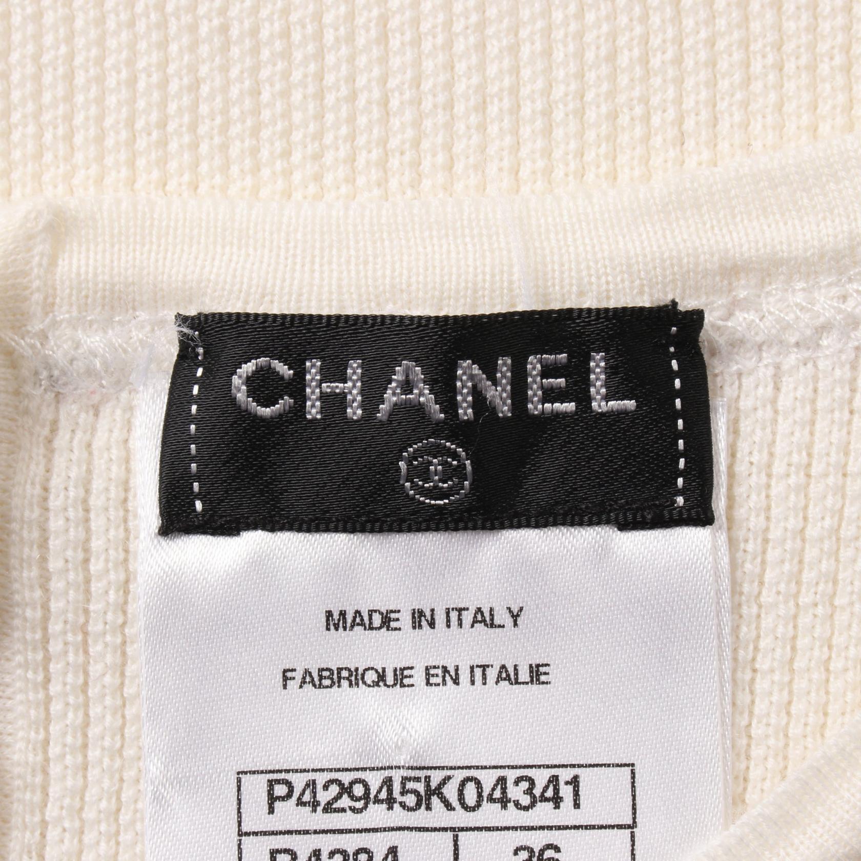 Chanel Cotton Cashmere Knit Top