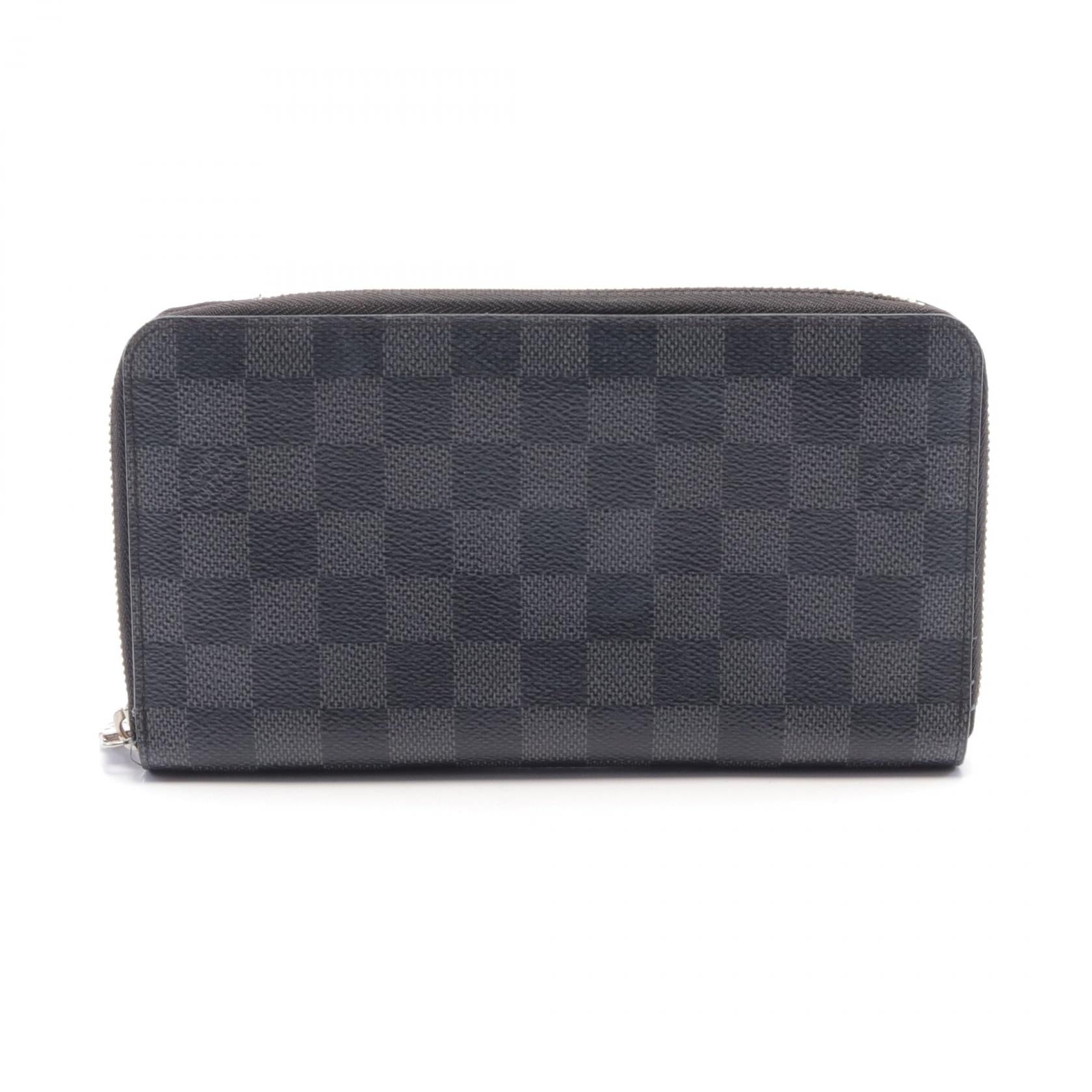 Louis Vuitton Zippy Organizer Wallet Black N60111