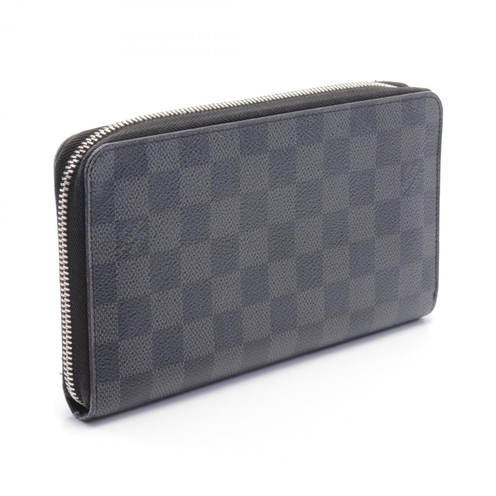 Louis Vuitton Zippy Organizer Wallet Black N60111