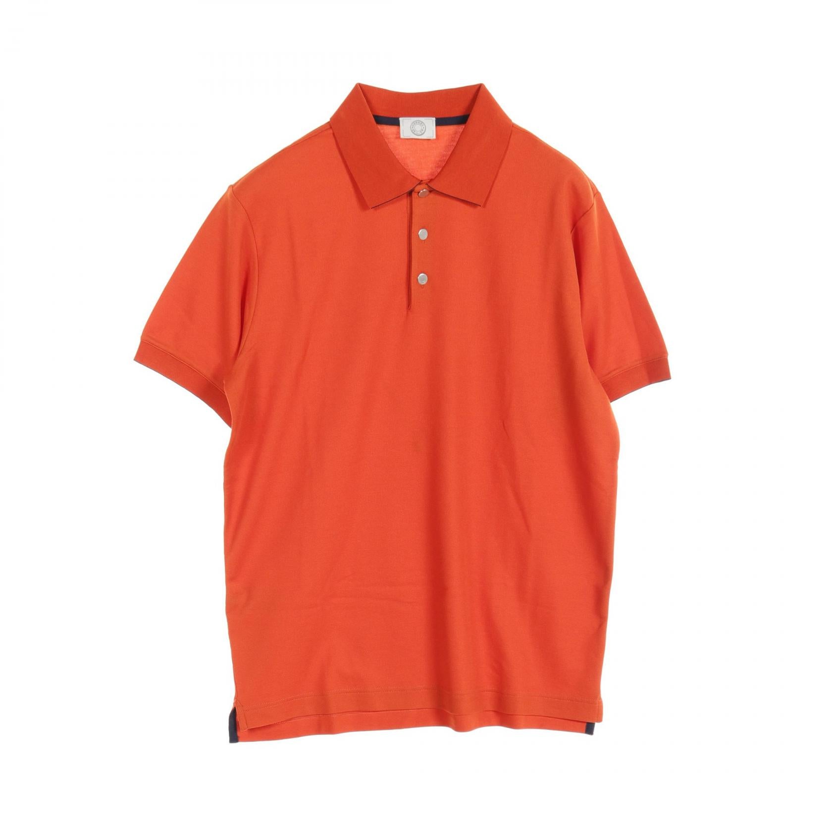 Hermes Cotton Polo Shirt with Button