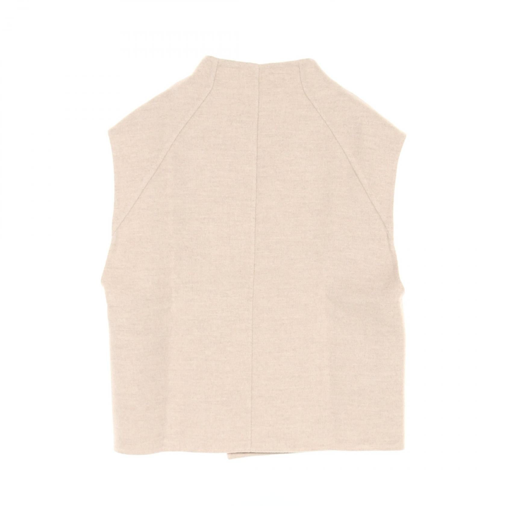 Hermes Cashmere Vest Beige 4H0235DB